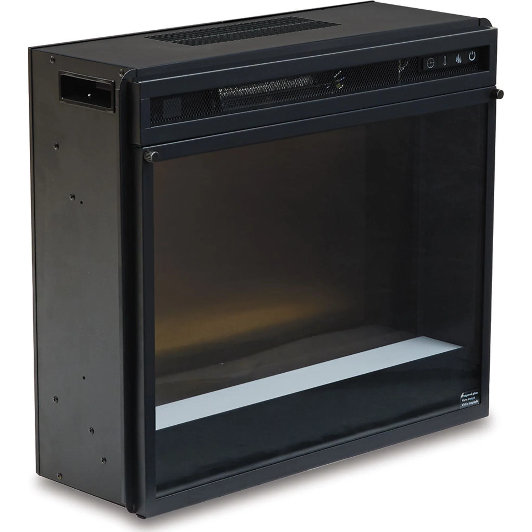 Entertainment Accessories Fireplace Insert with Crushed Glass - Image 14