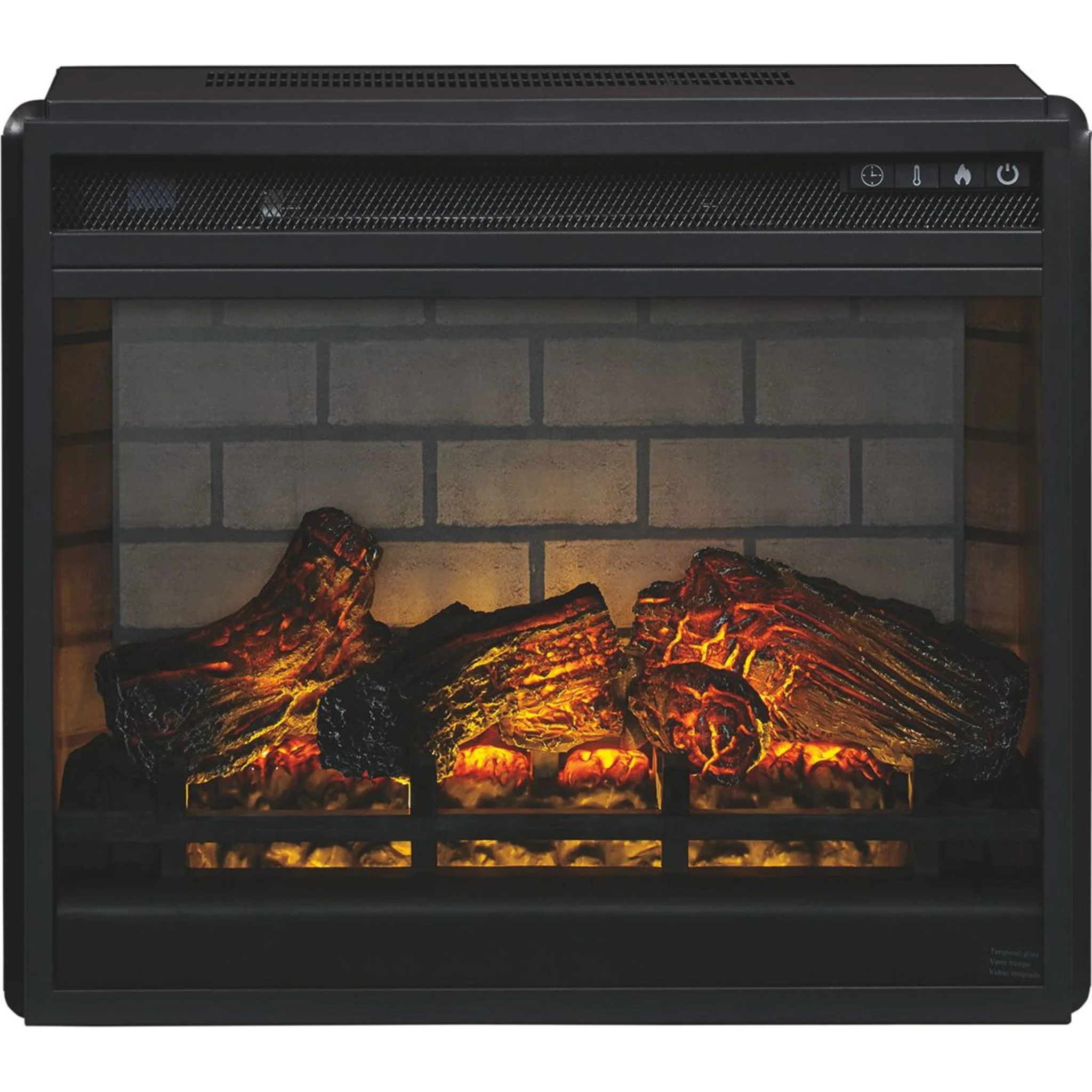 Entertainment Accessories Fireplace Insert with Logs - Image 2