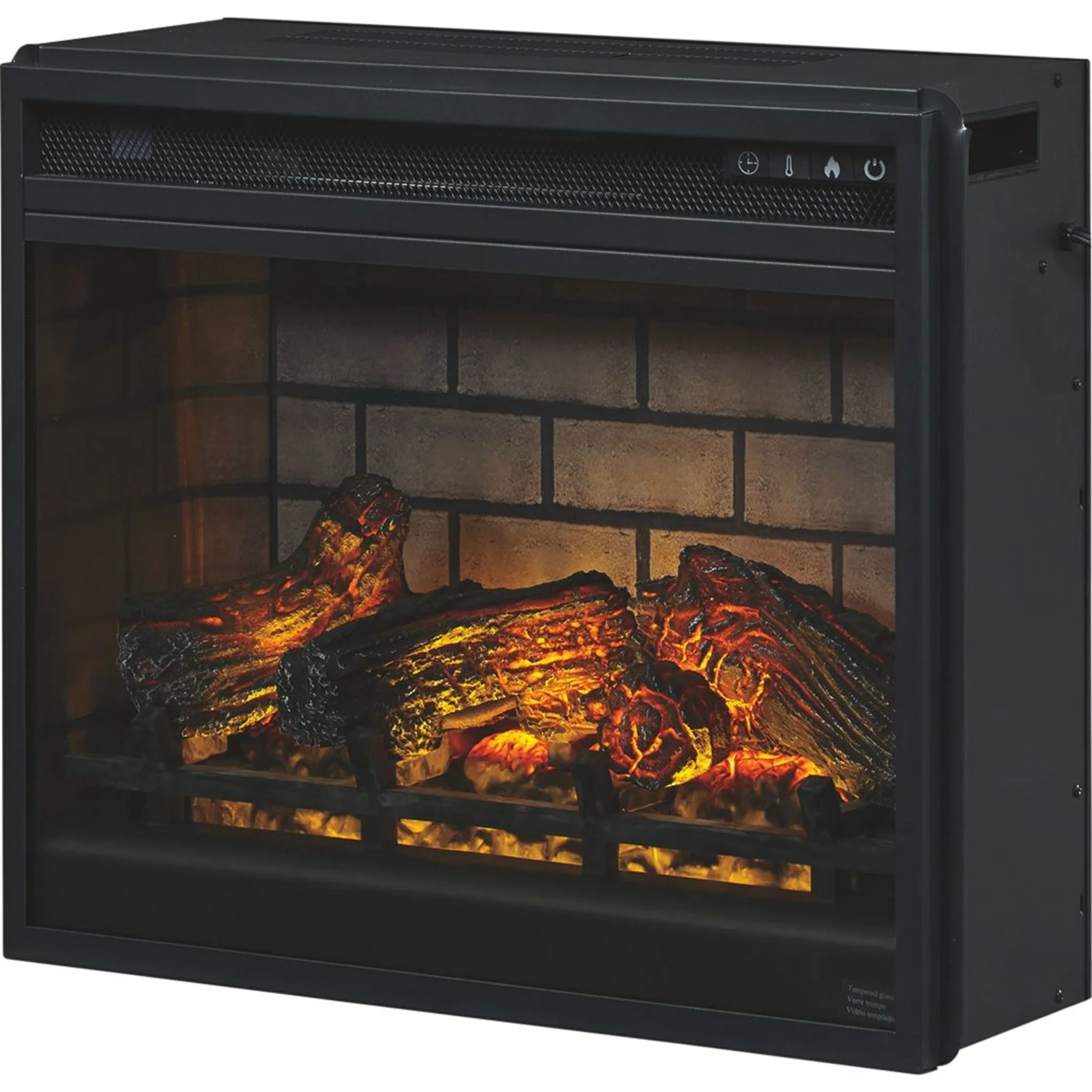 Entertainment Accessories Fireplace Insert with Logs - Image 3