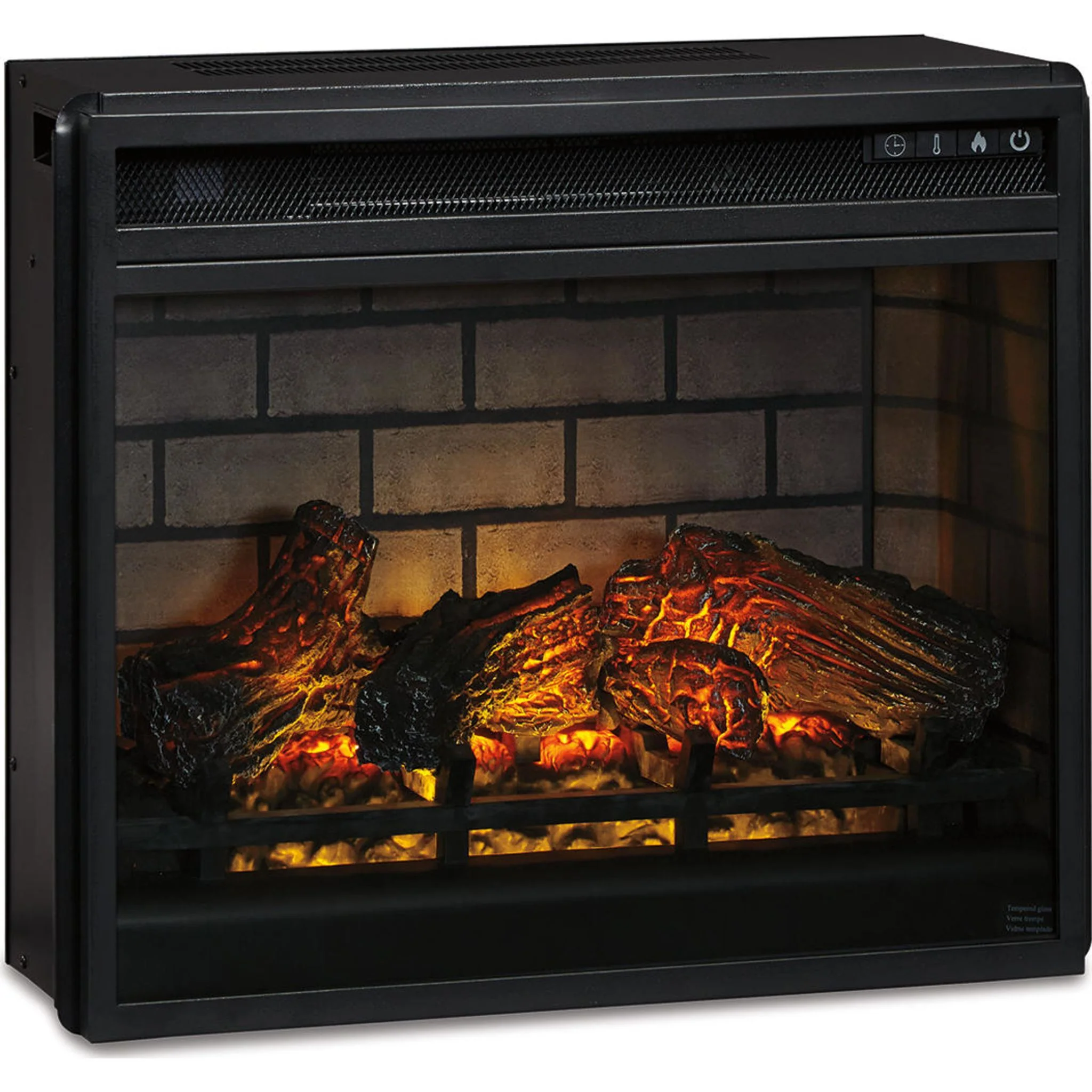 Entertainment Accessories Fireplace Insert with Logs - Image 6