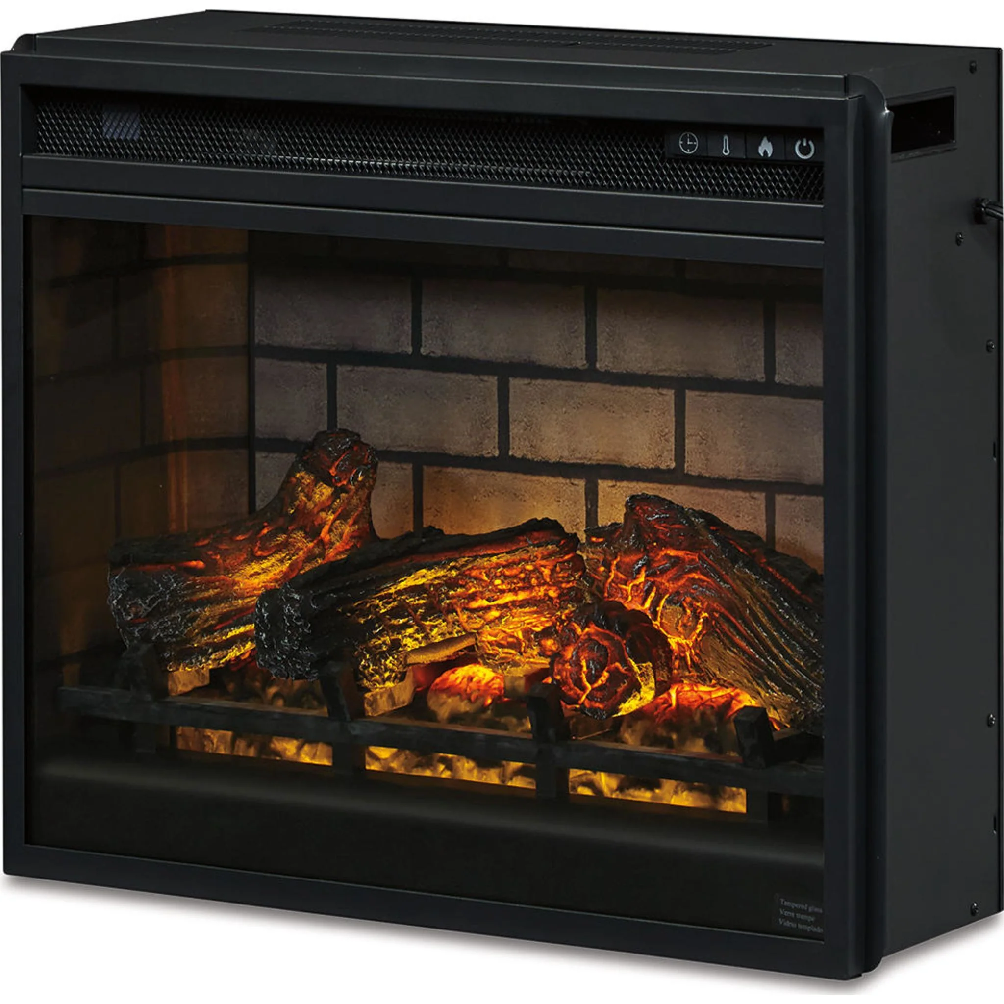 Entertainment Accessories Fireplace Insert with Logs - Image 7