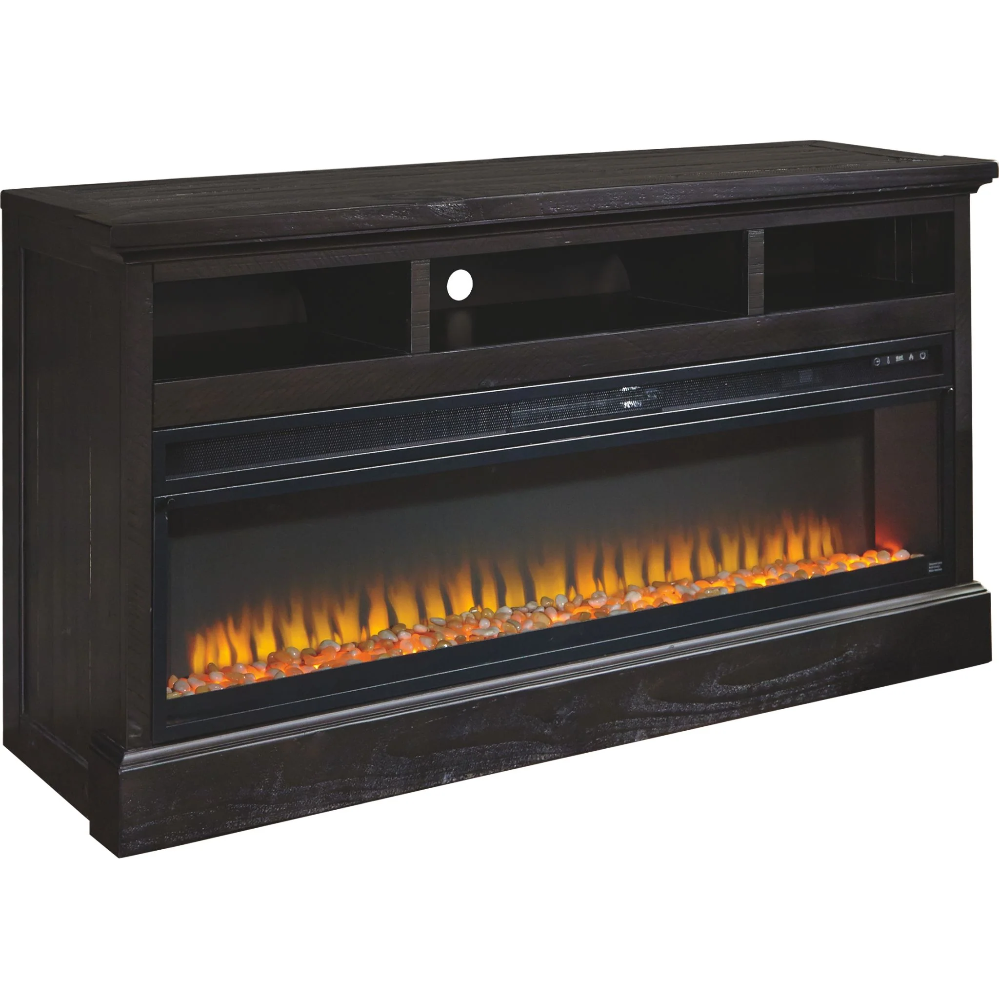 Entertainment Accessories Wide Fireplace Insert - Image 3