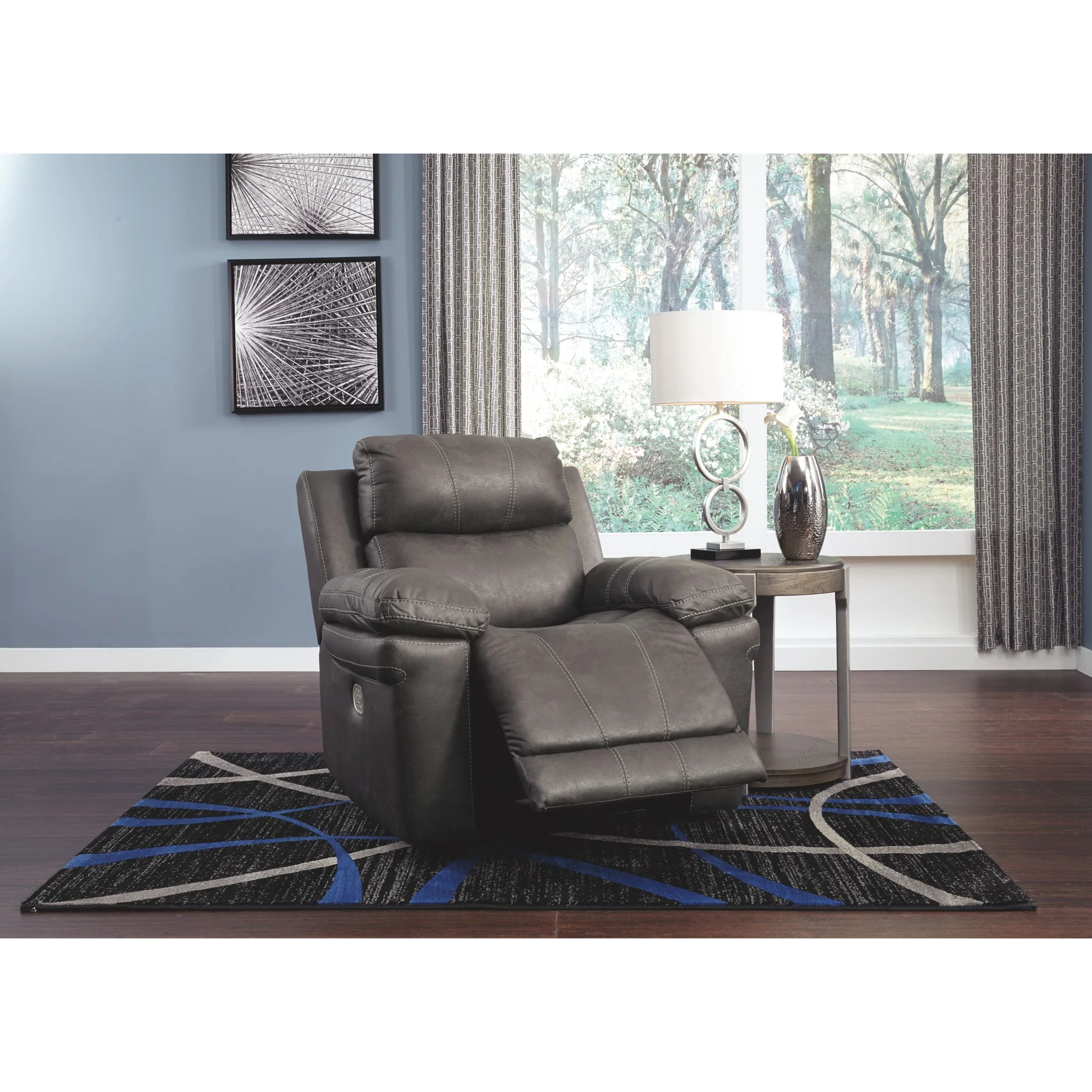Erlangen Power Recliner with Adjustable Headrest - Image 3