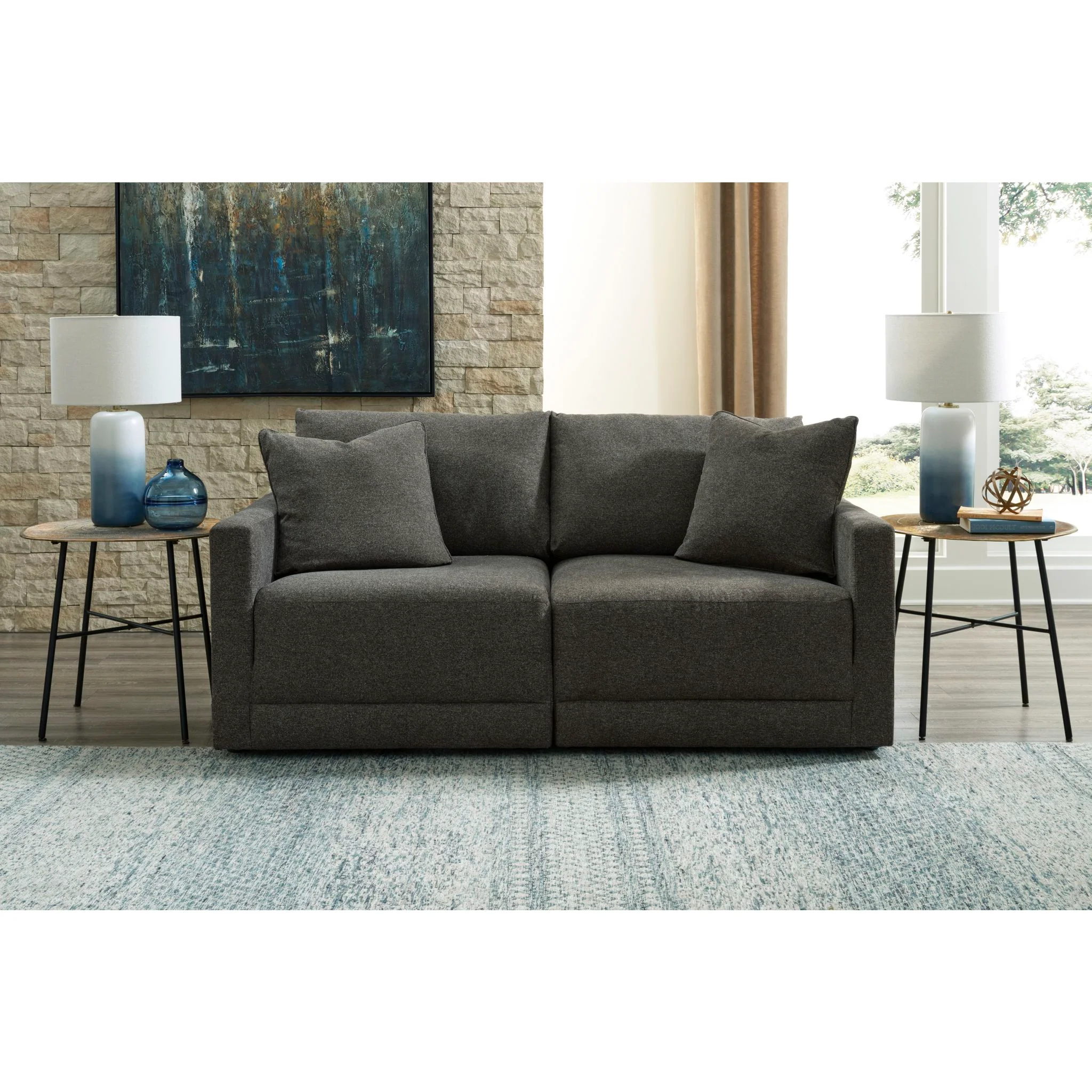 Evey-Exclusive 2 Piece Modular Sectional - Image 2