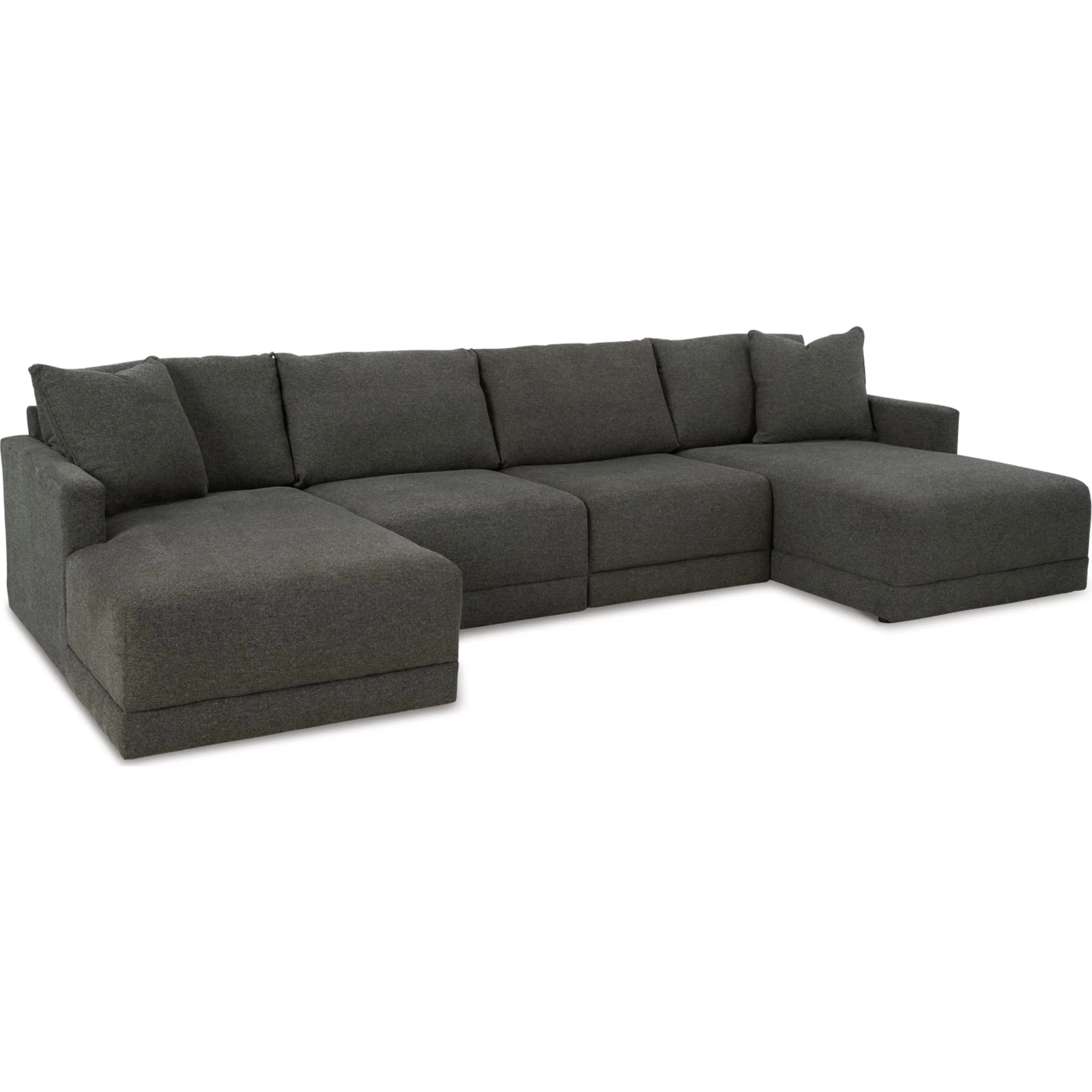 Evey-Exclusive 4 Piece Modular Sectional with Chaise - Image 4
