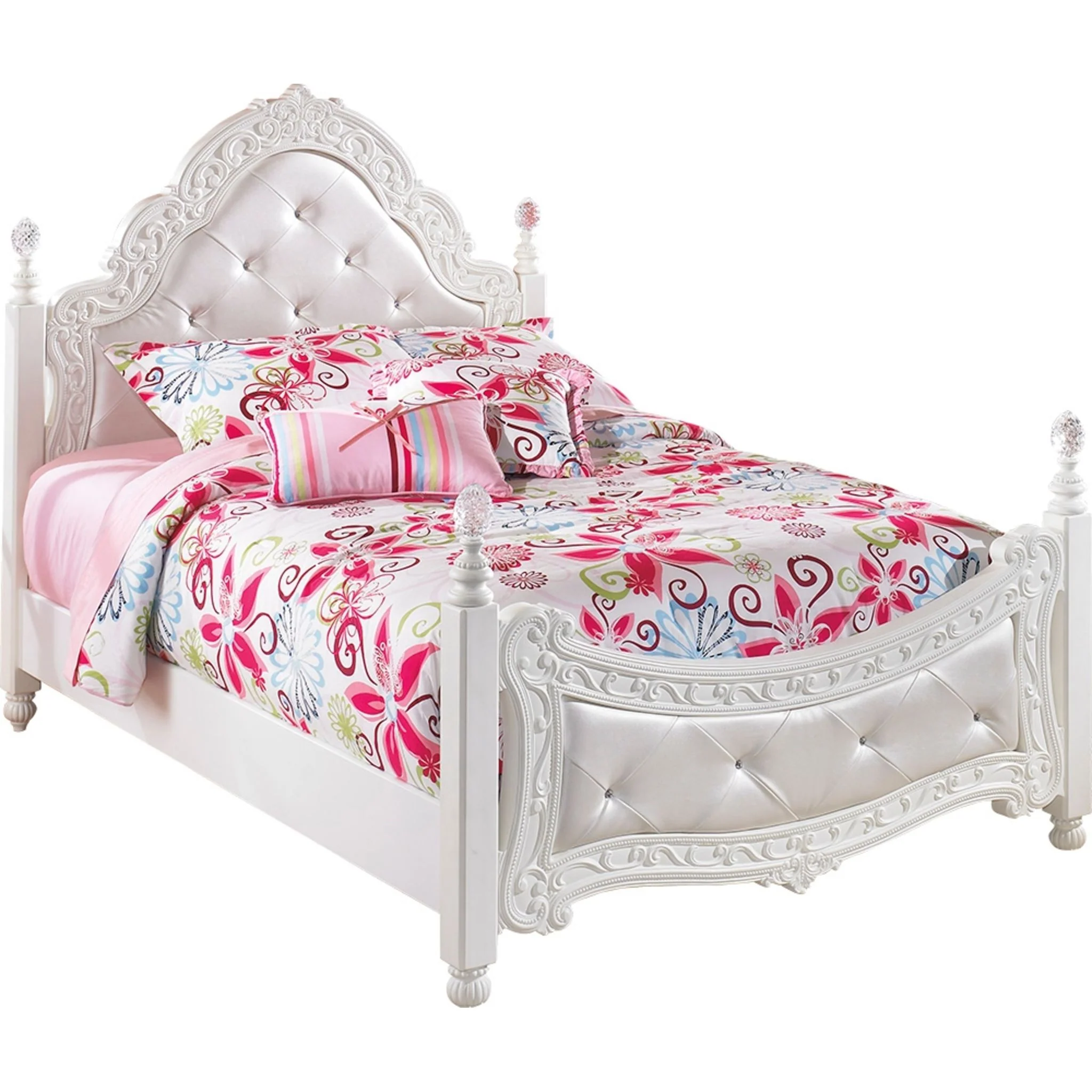 Exquisite 5 Piece Full Poster Bedroom - Image 5