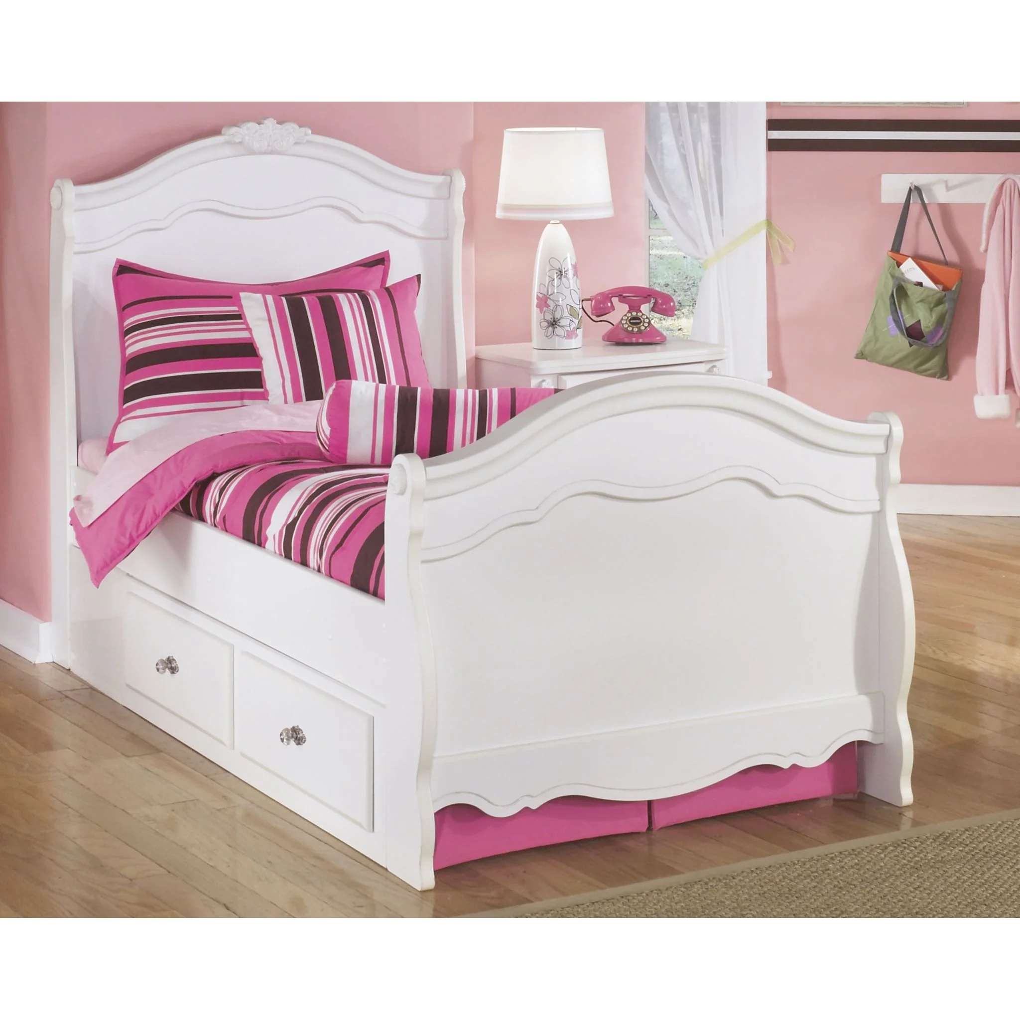 Exquisite Twin Bed w/Storage - Image 2