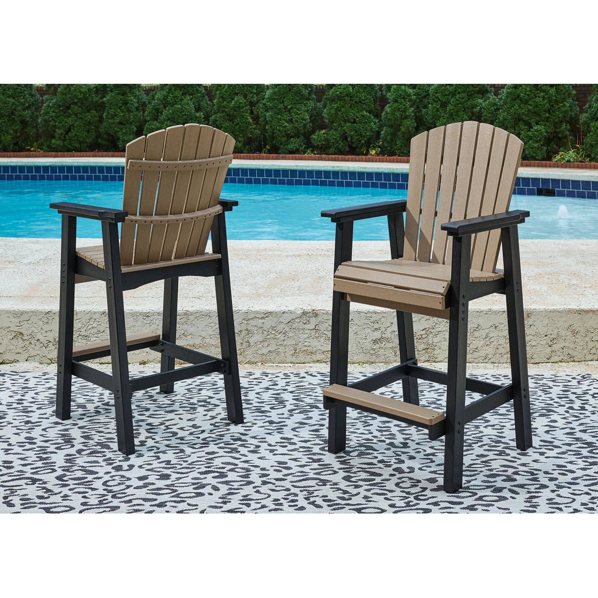 Fairen Trail Outdoor Bar Dining Set - Image 10
