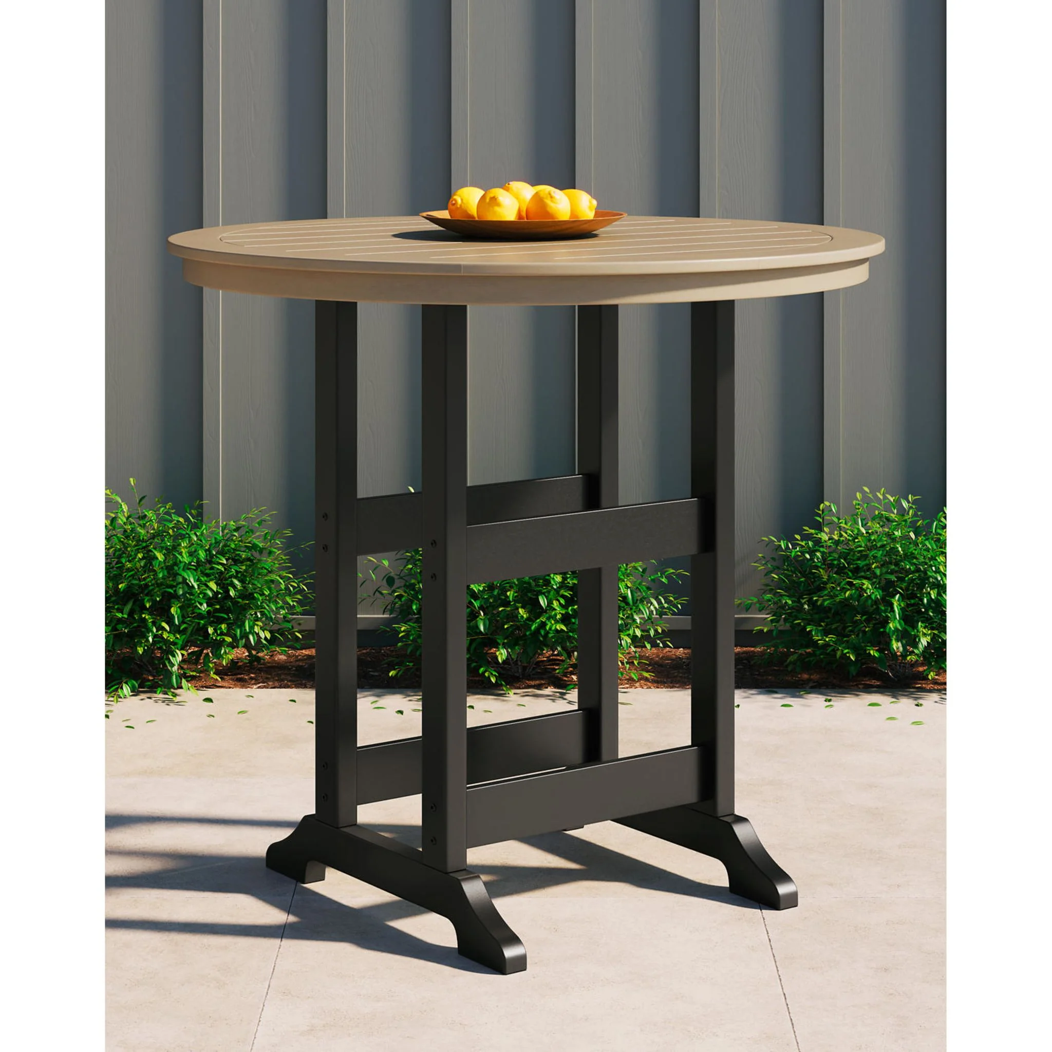 Fairen Trail Outdoor Round Bar Table - Image 7