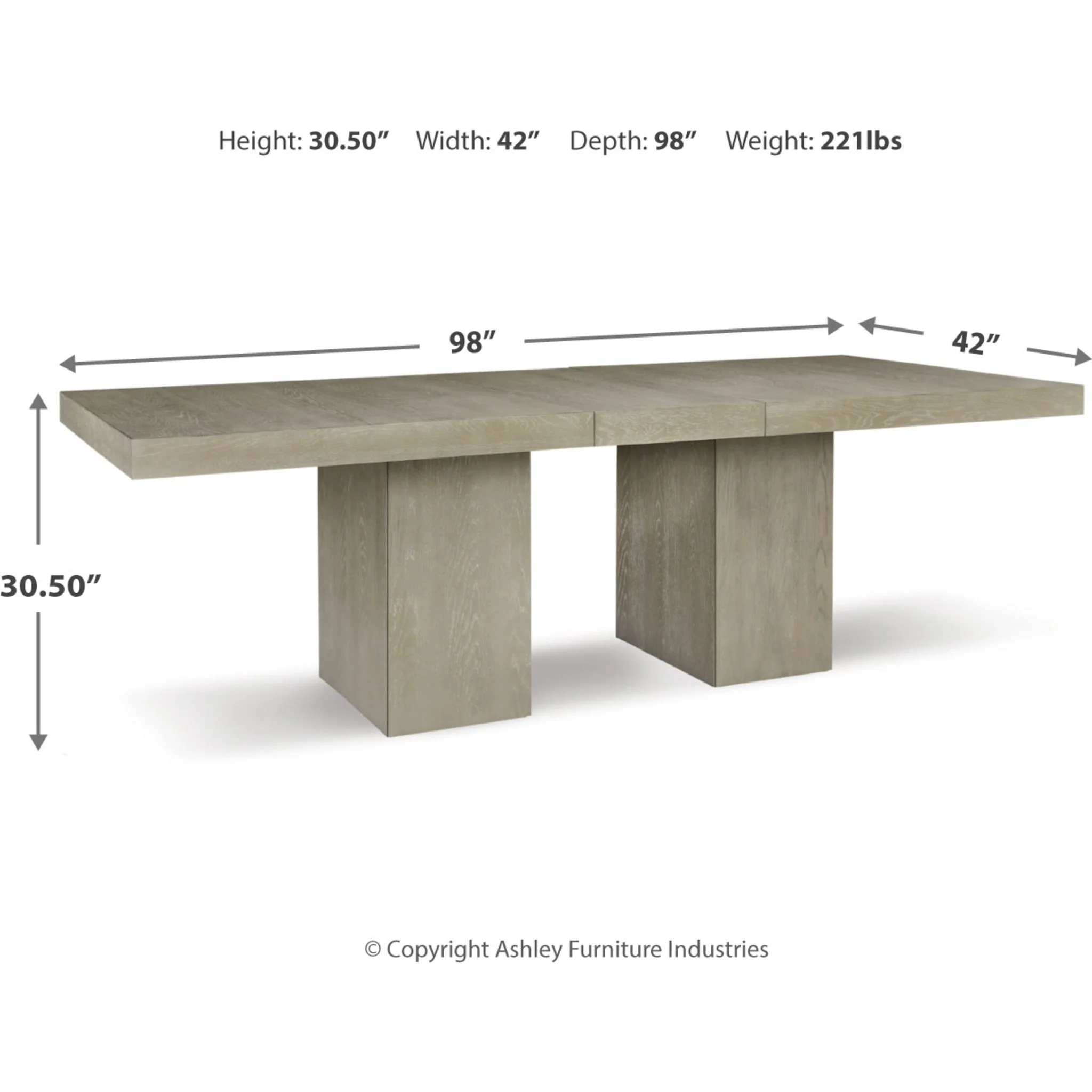 Fawnburg-Exclusive Dining Extension Table - Image 8