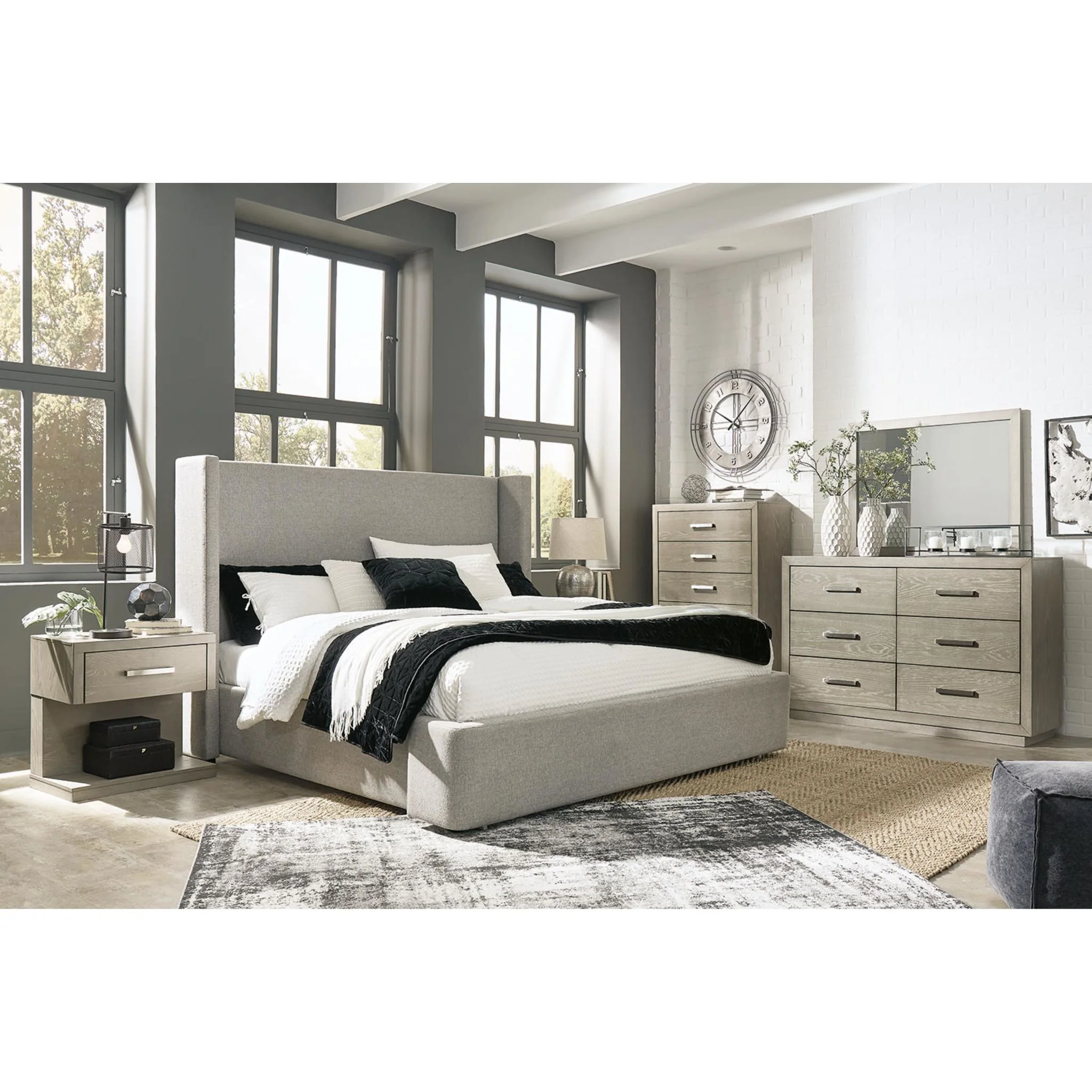 Fawnburg-Exclusive Upholstered Bed - Image 10