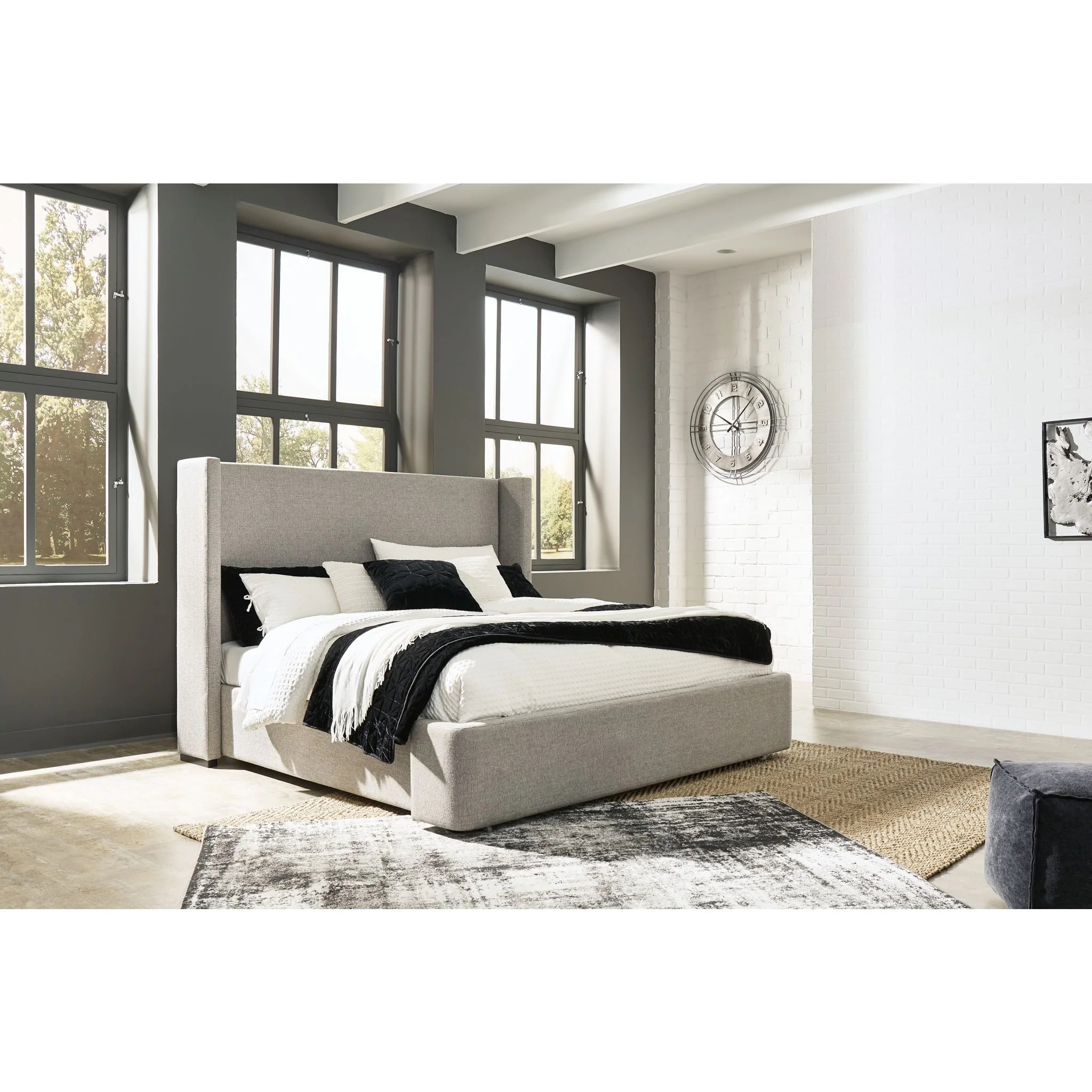 Fawnburg-Exclusive Upholstered Bed - Image 13