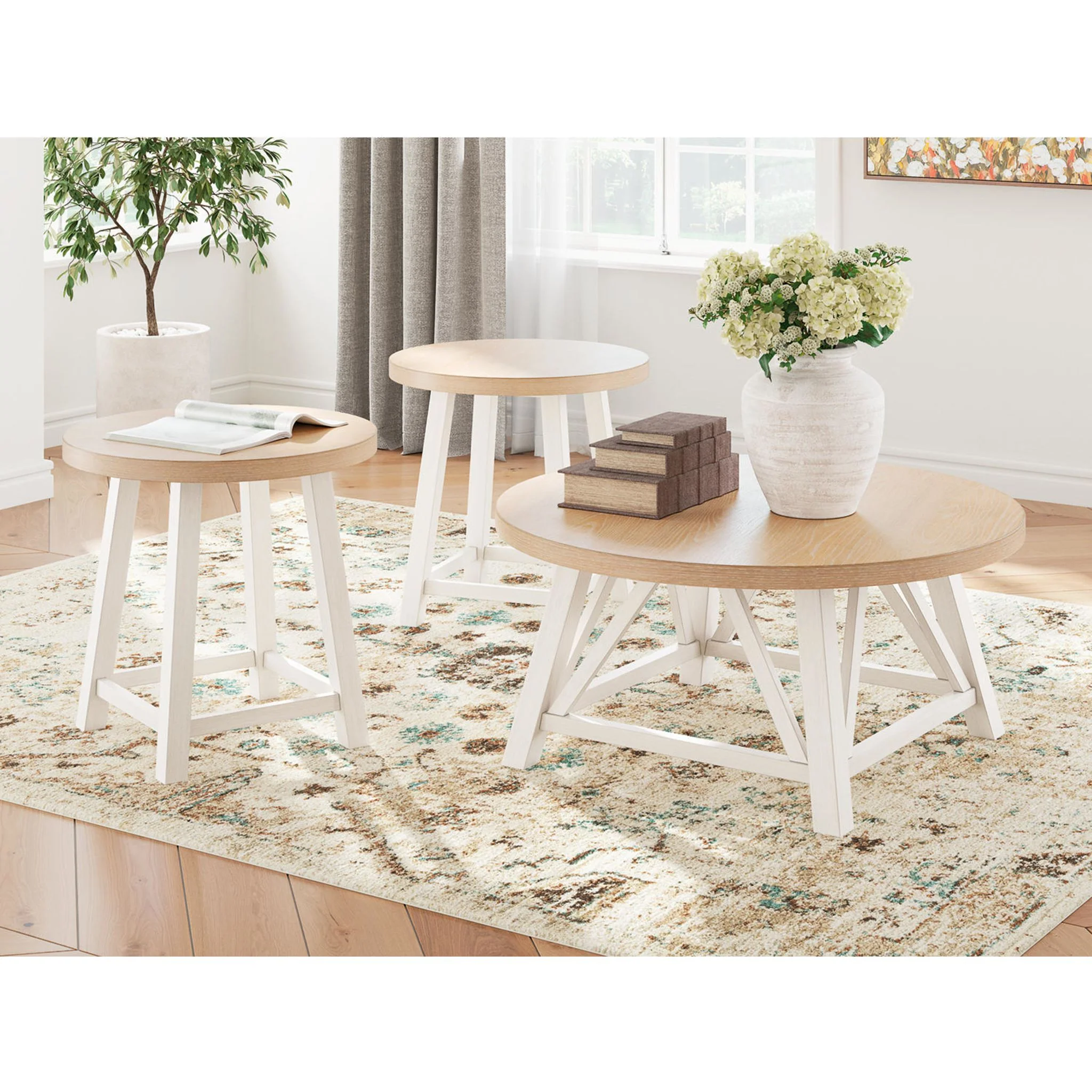 Fawndell 3 Pack Tables - Image 2