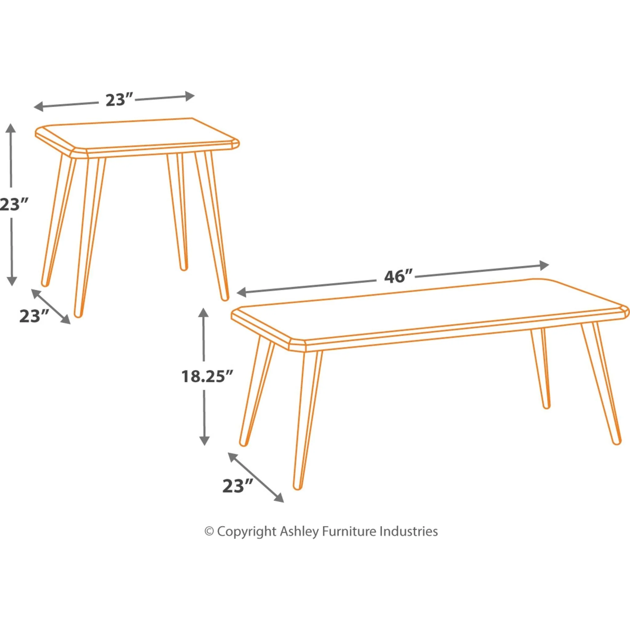 Fazani Occasional Table Set (set of 3) - Image 3
