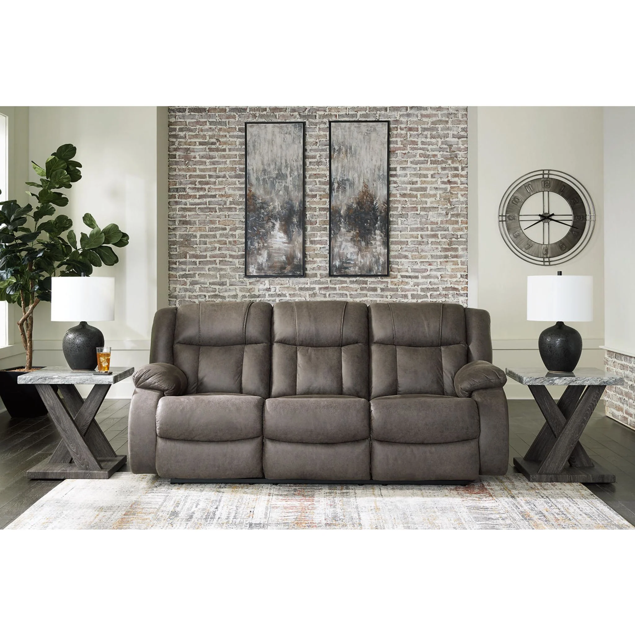 First Base Reclining Sofa - Image 13
