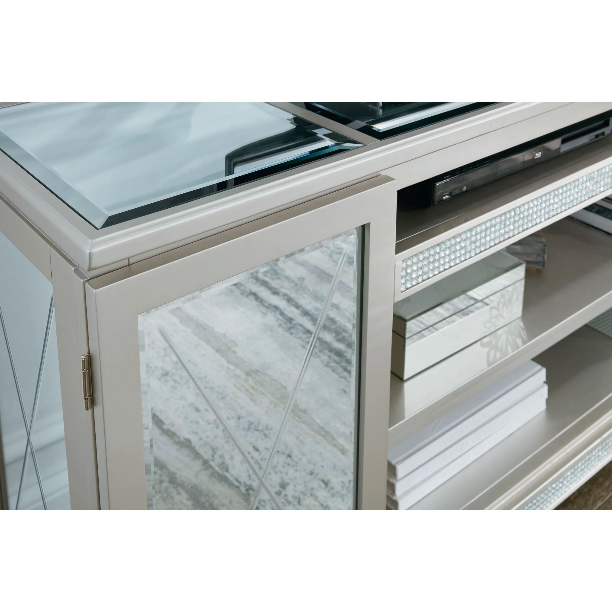 Flamory TV Stand with Fireplace - Image 4