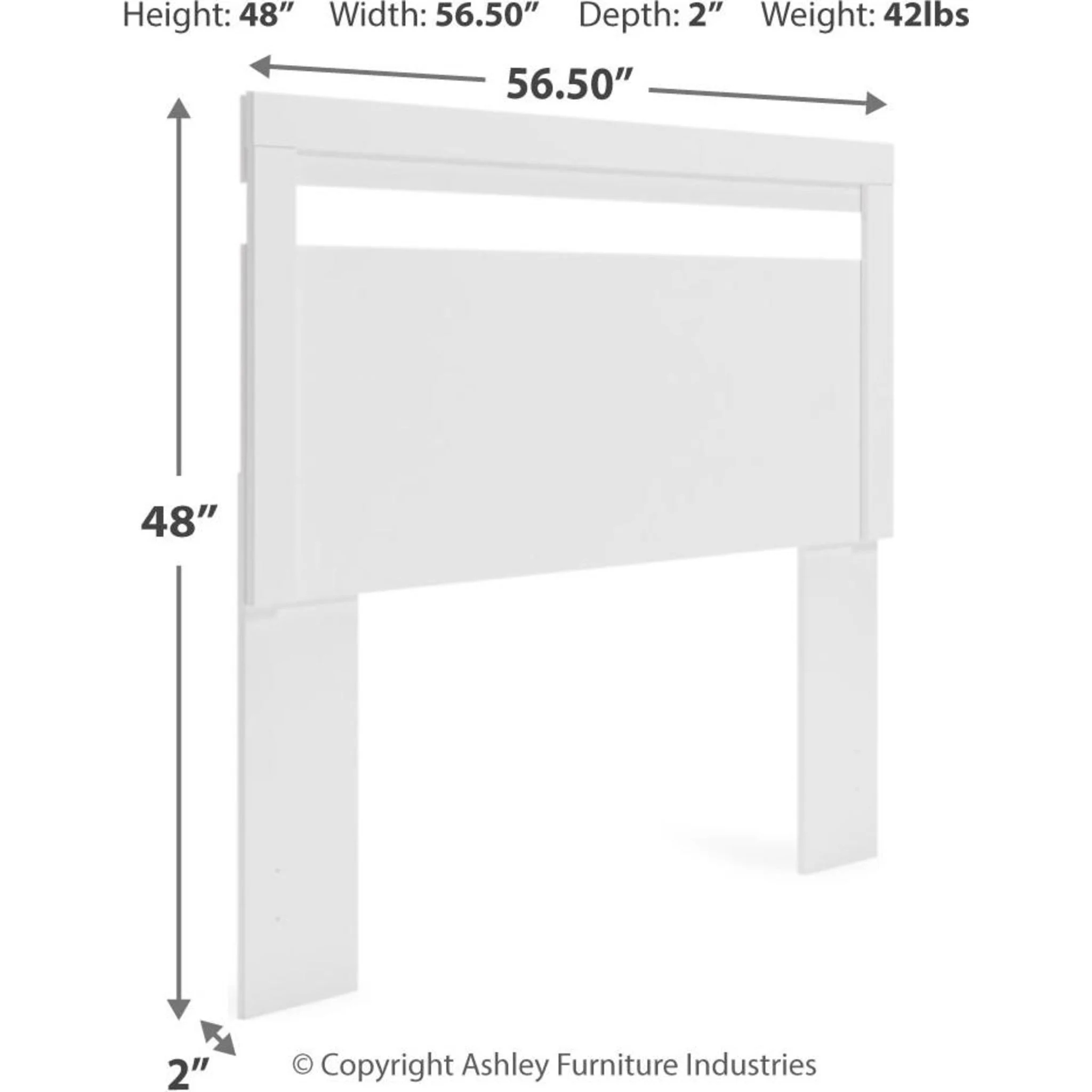 Flannia Full Platform Bed - Image 2