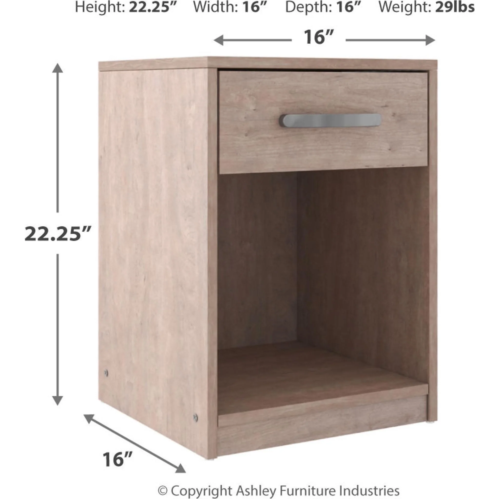 Flannia Nightstand - Image 11
