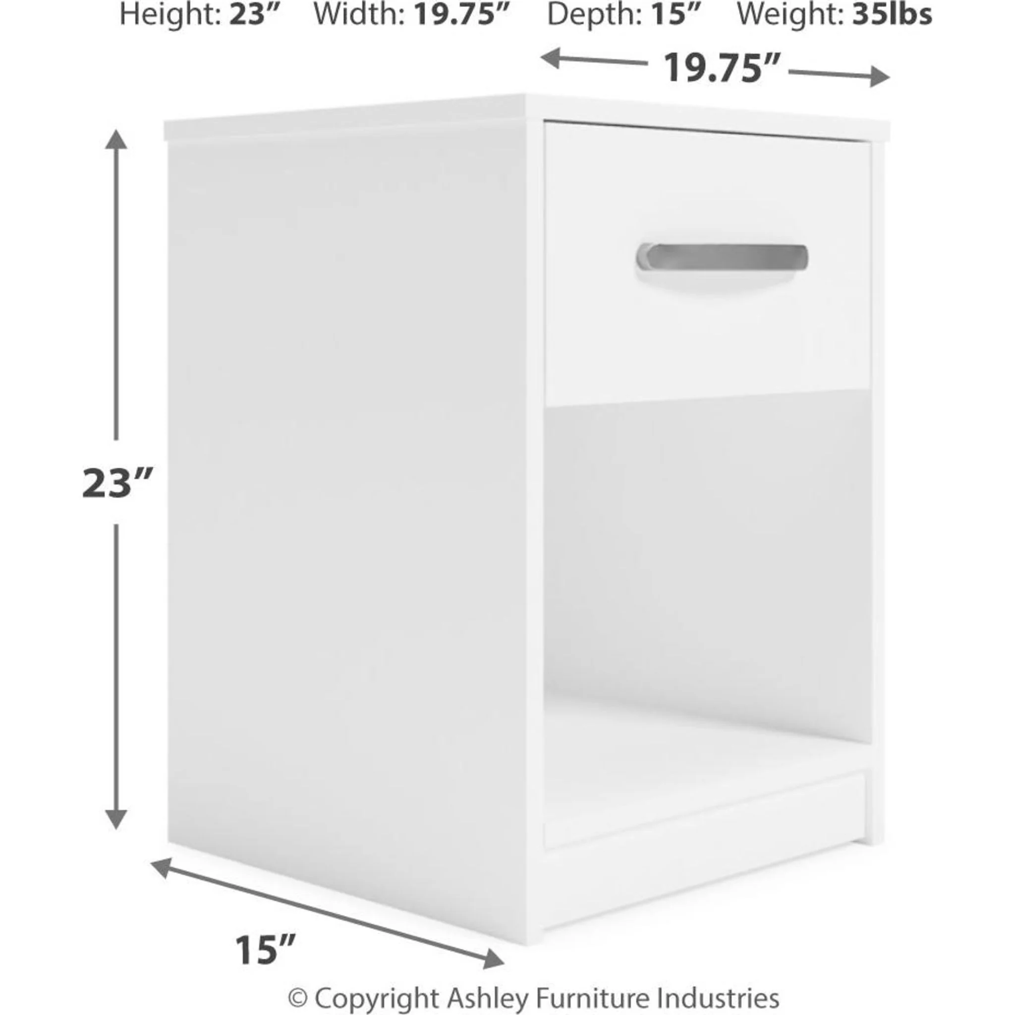 Flannia Nightstand - Image 5