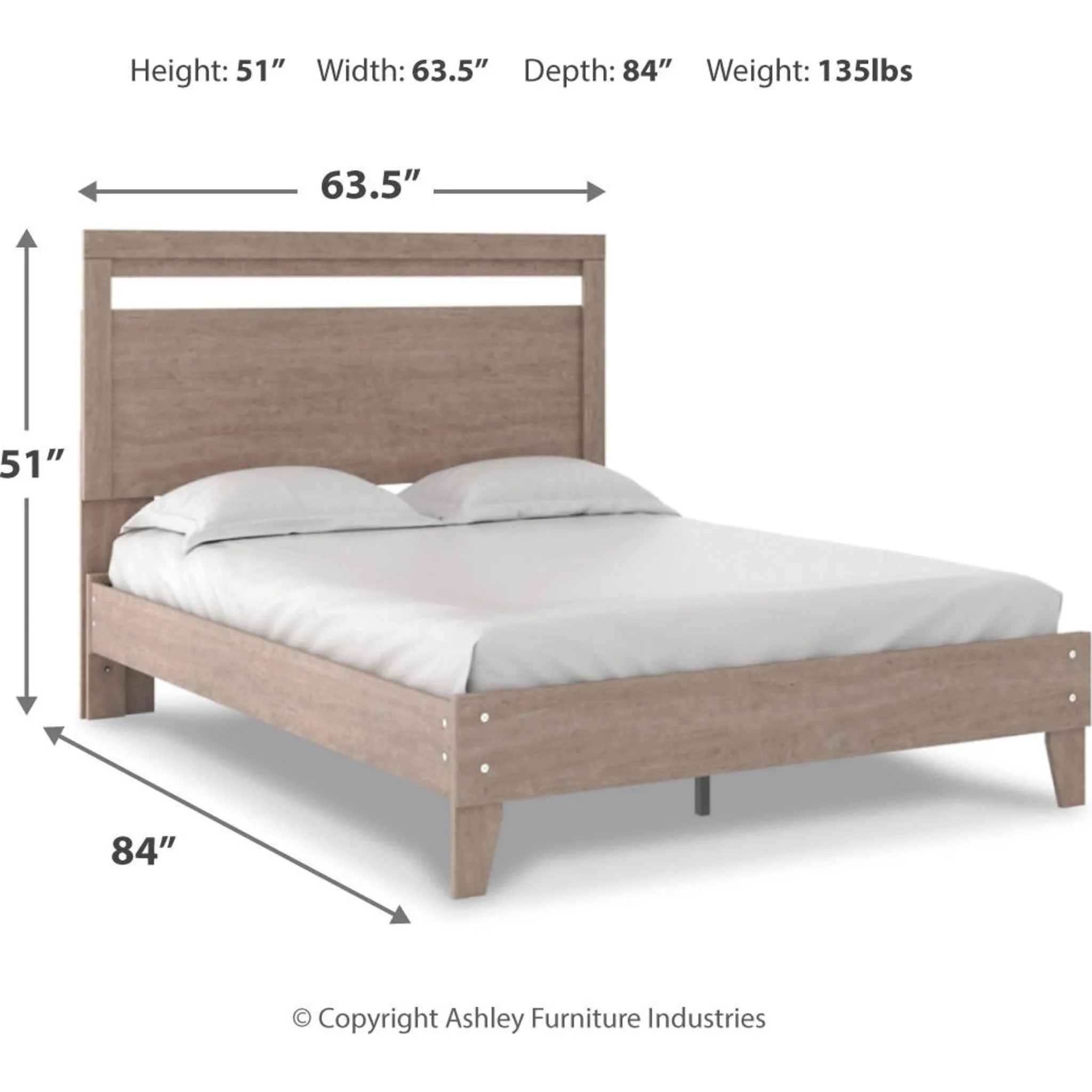 Flannia Queen Platform Bed - Image 12
