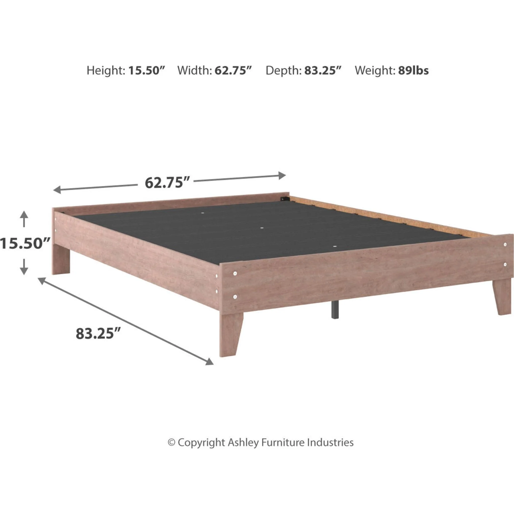Flannia Queen Platform Bed - Image 2