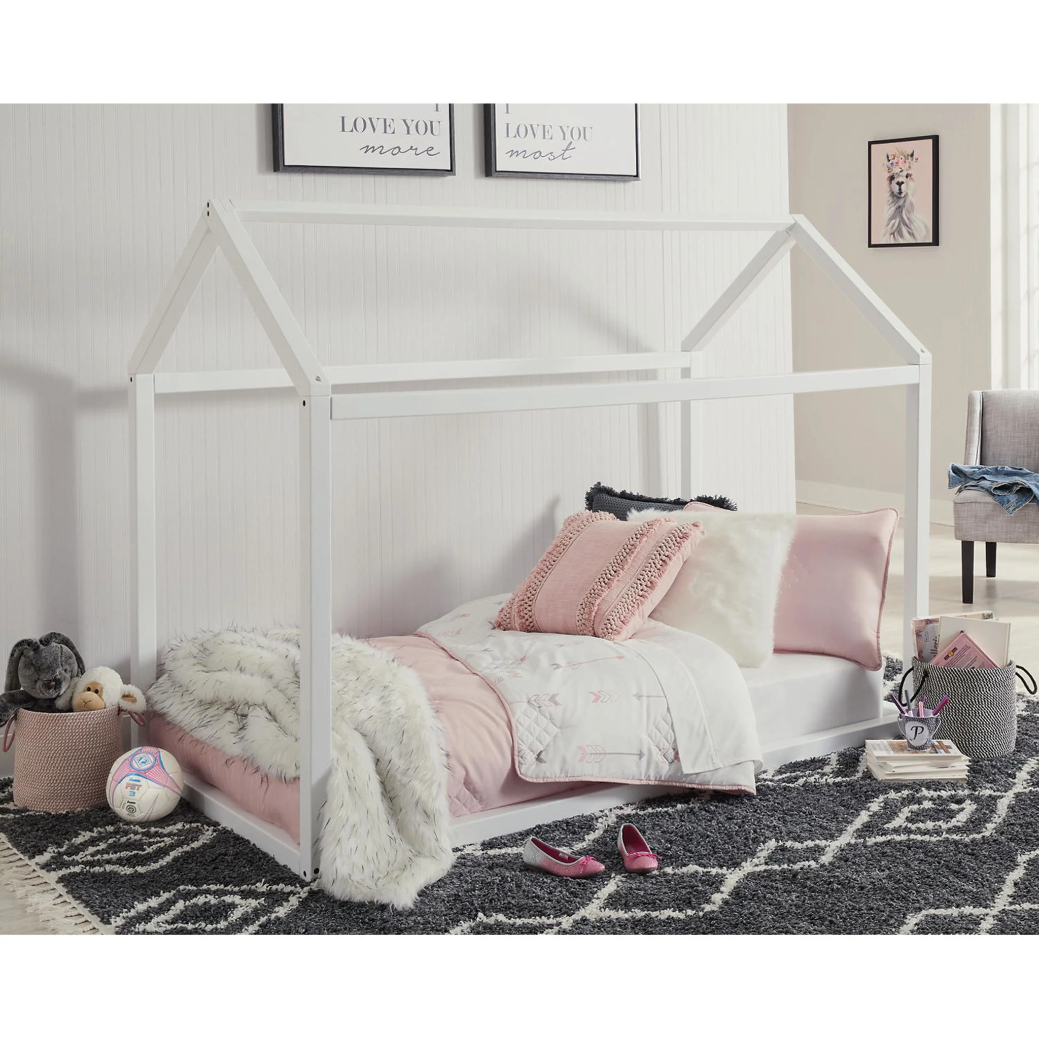 Flannibrook Twin House Bed Frame - Image 6