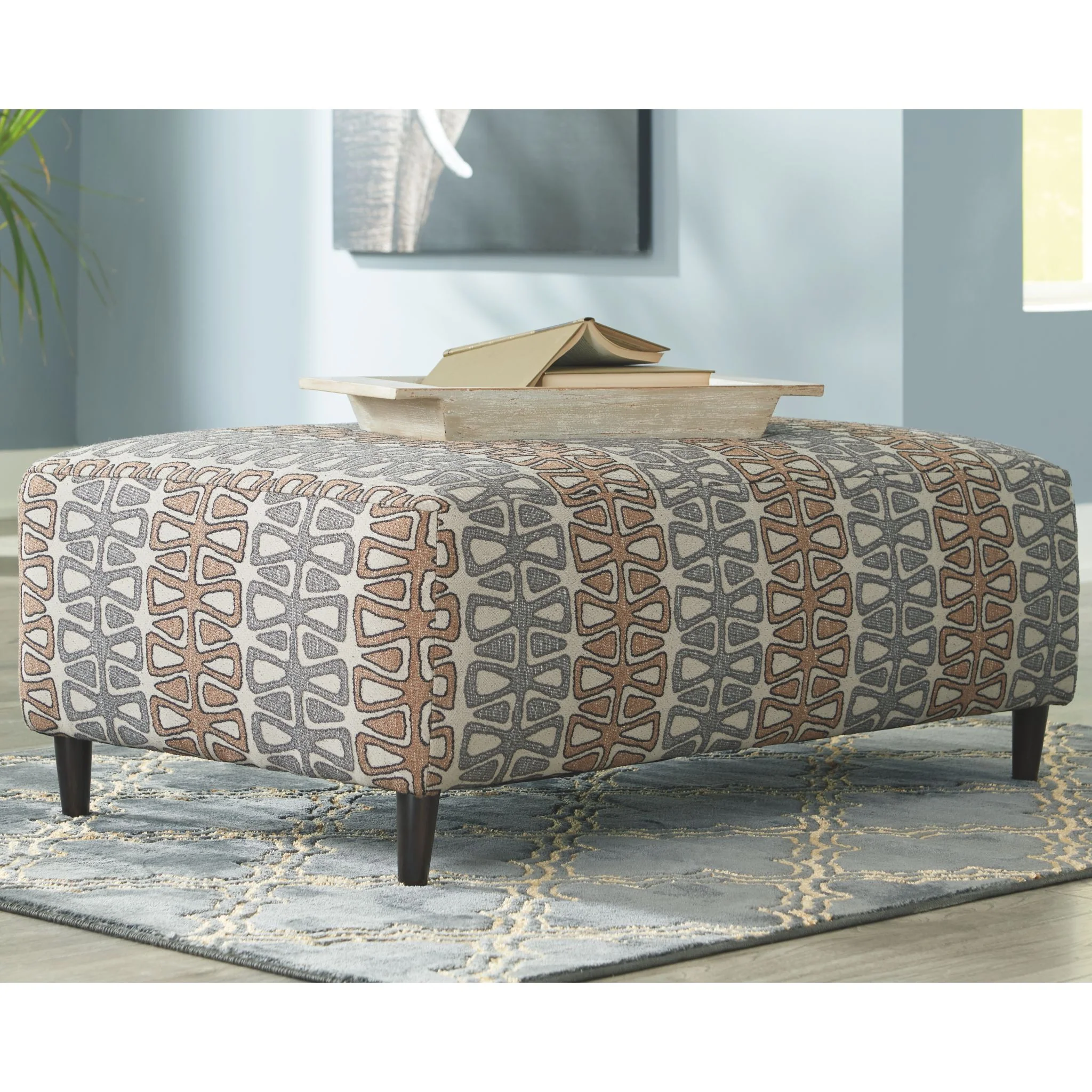Flintshire Oversized Accent Ottoman - Image 2