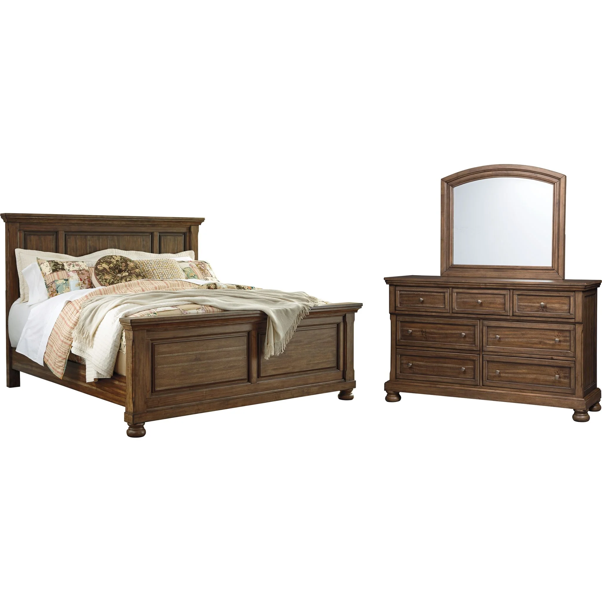 Flynnter 5 Piece Panel Bedroom - Image 17