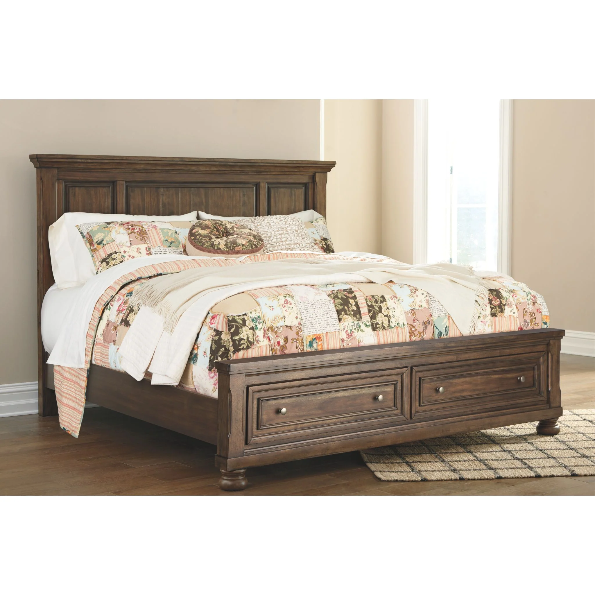 Flynnter 5 Piece Storage Bedroom - Image 3