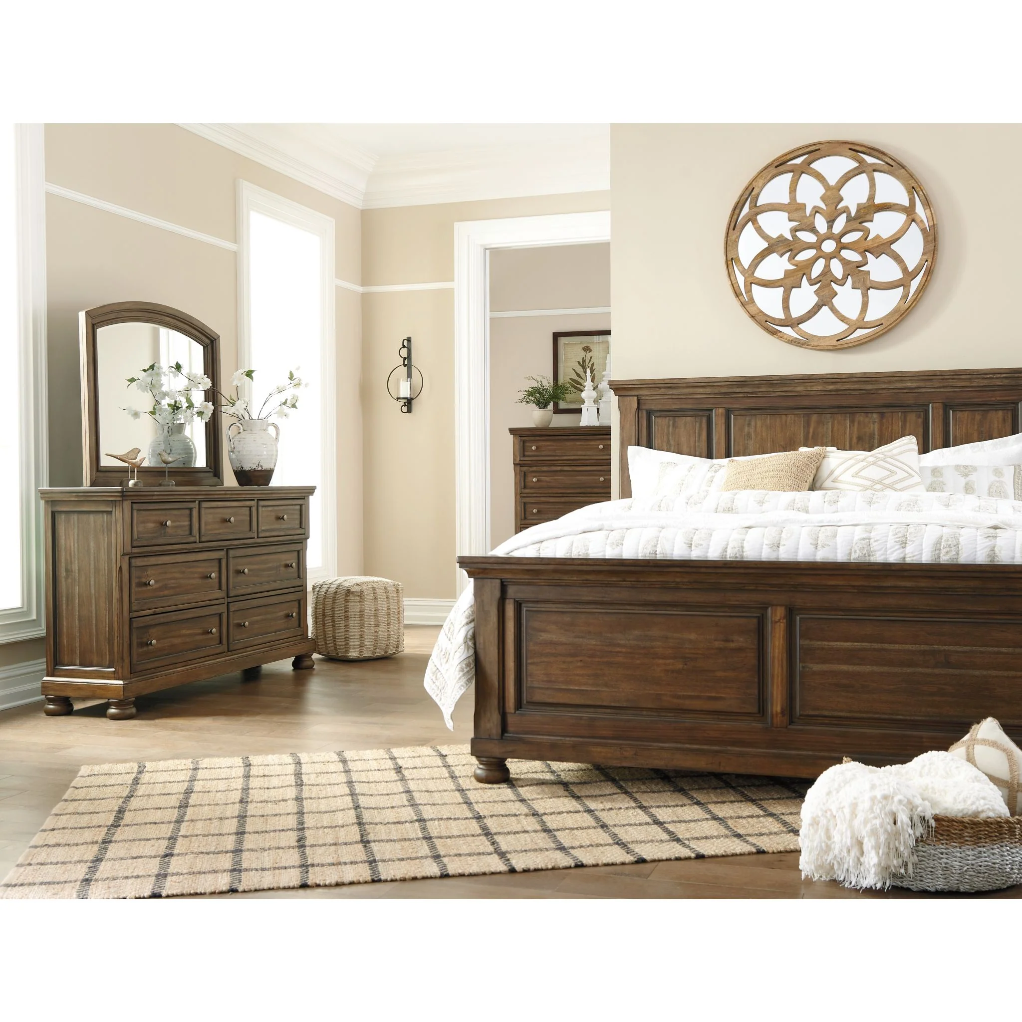 Flynnter Dresser and Mirror - Image 11