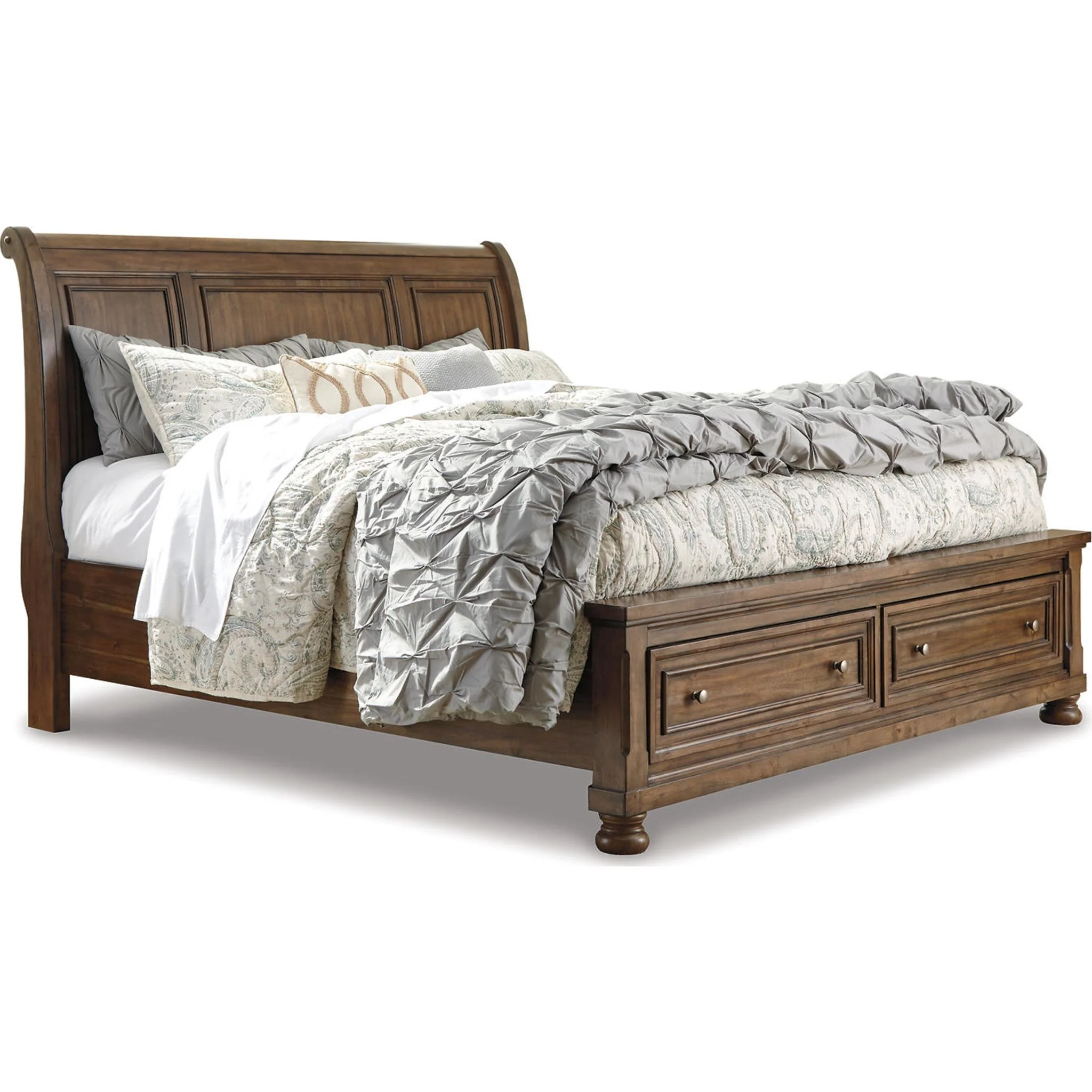 Flynnter Sleigh Storage Bed - Image 11