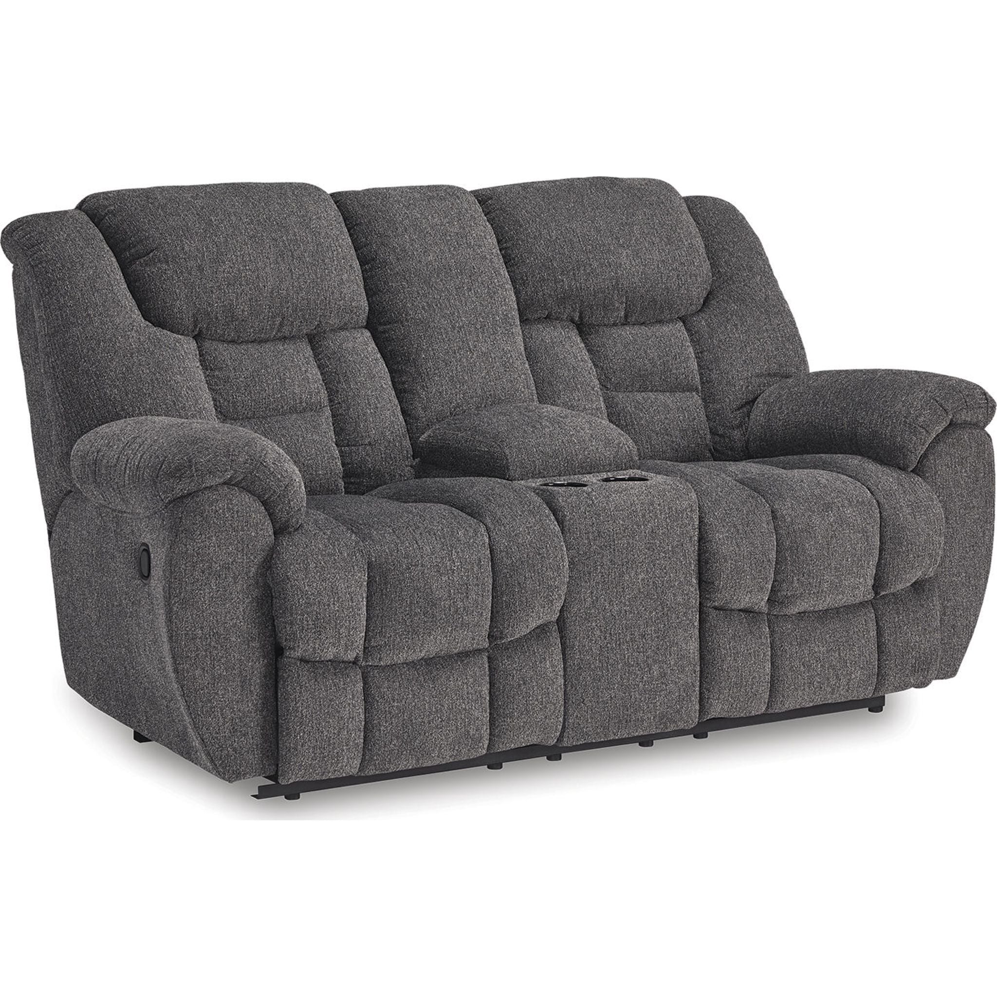 Foreside Reclining Loveseat with Console - Image 4