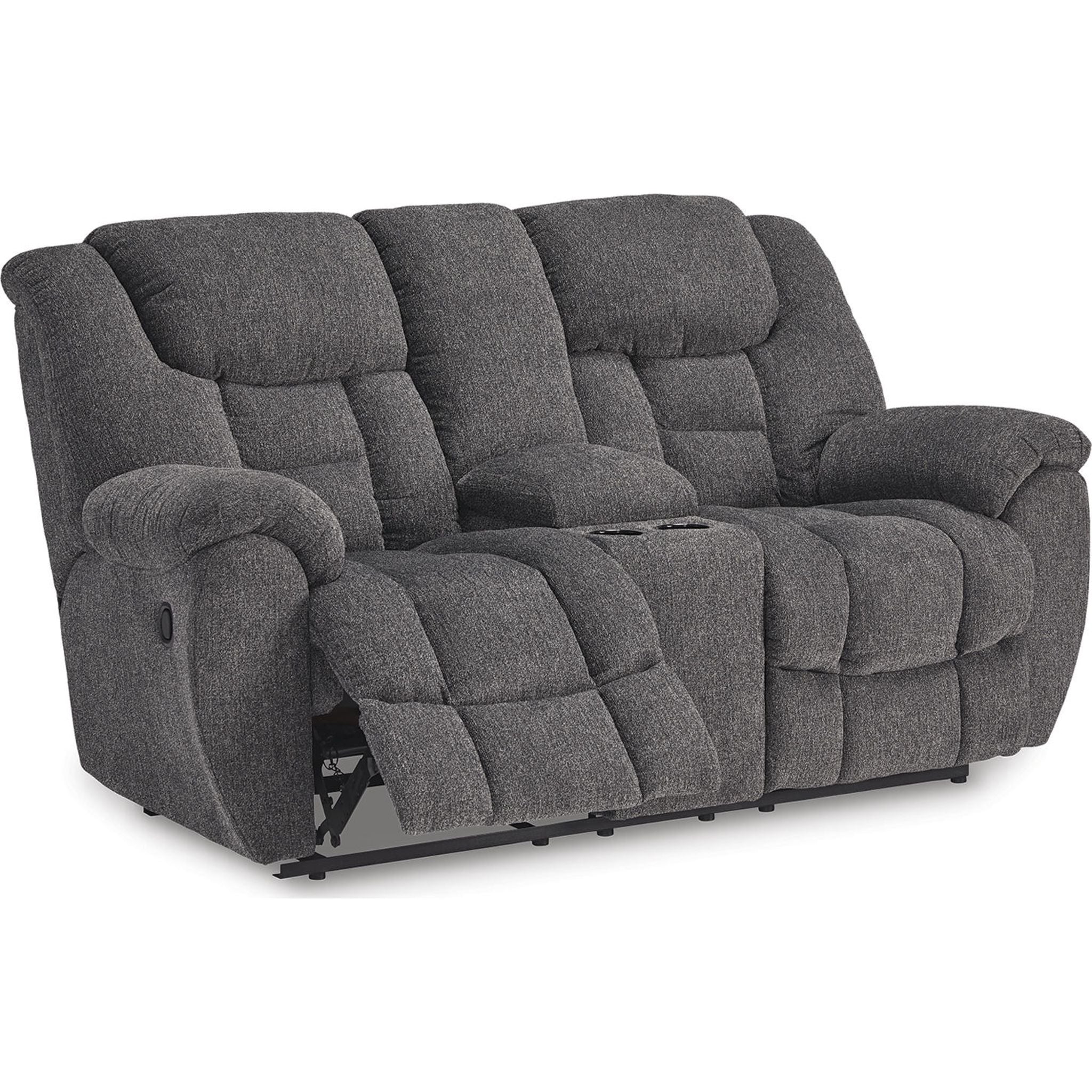 Foreside Reclining Loveseat with Console - Image 5