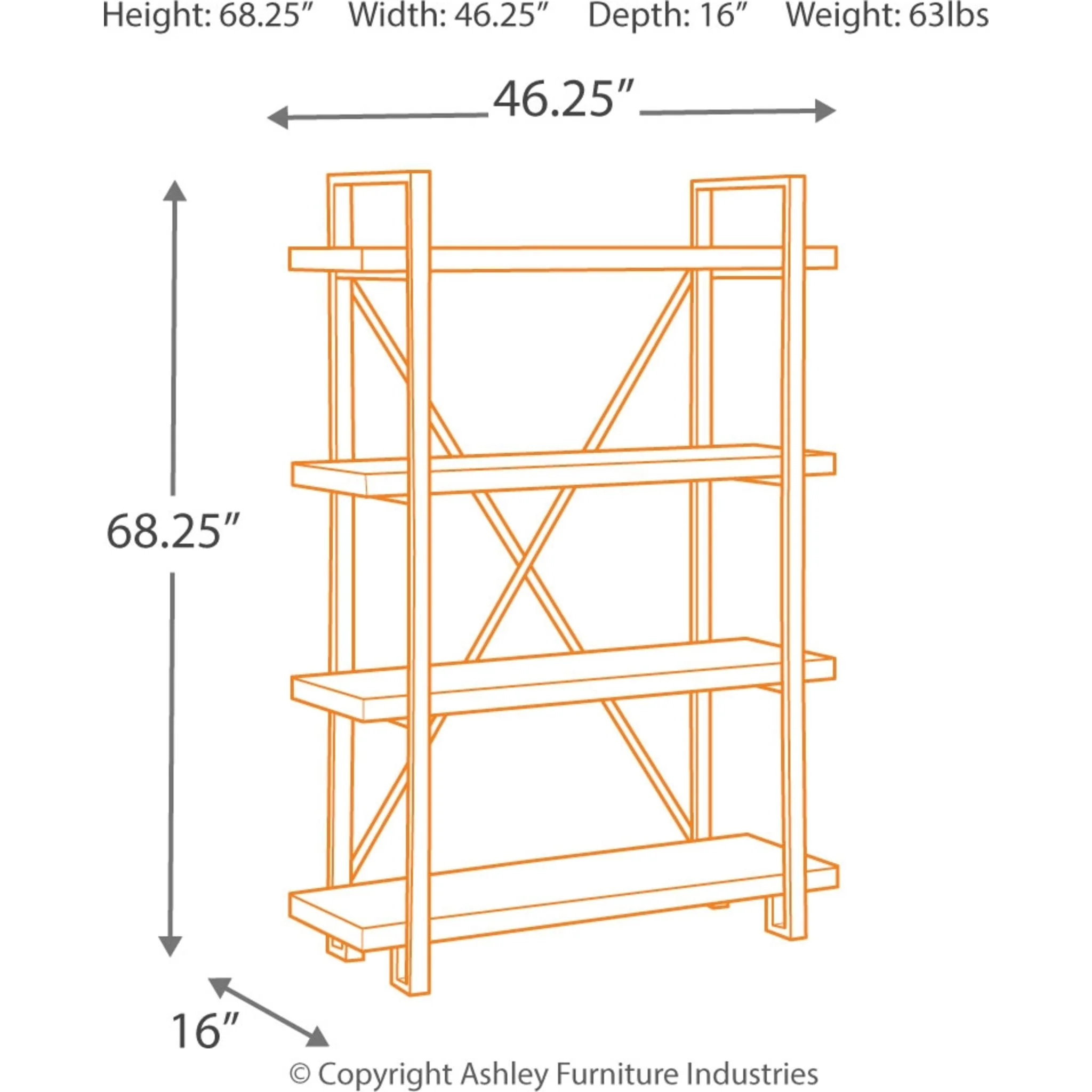 Forestmin Bookcase - Image 4