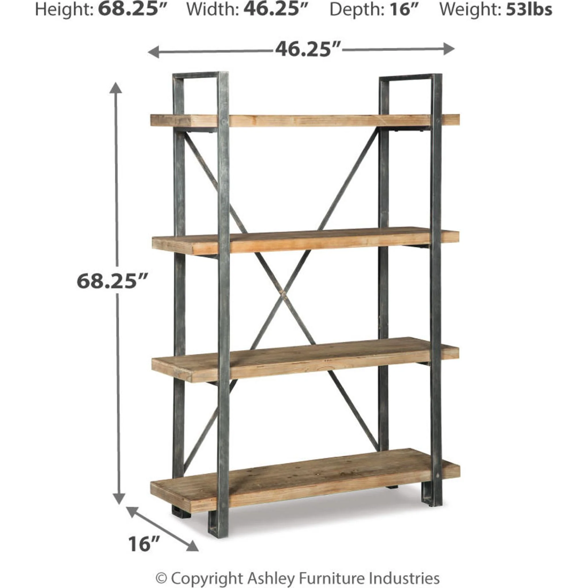 Forestmin Bookcase - Image 6