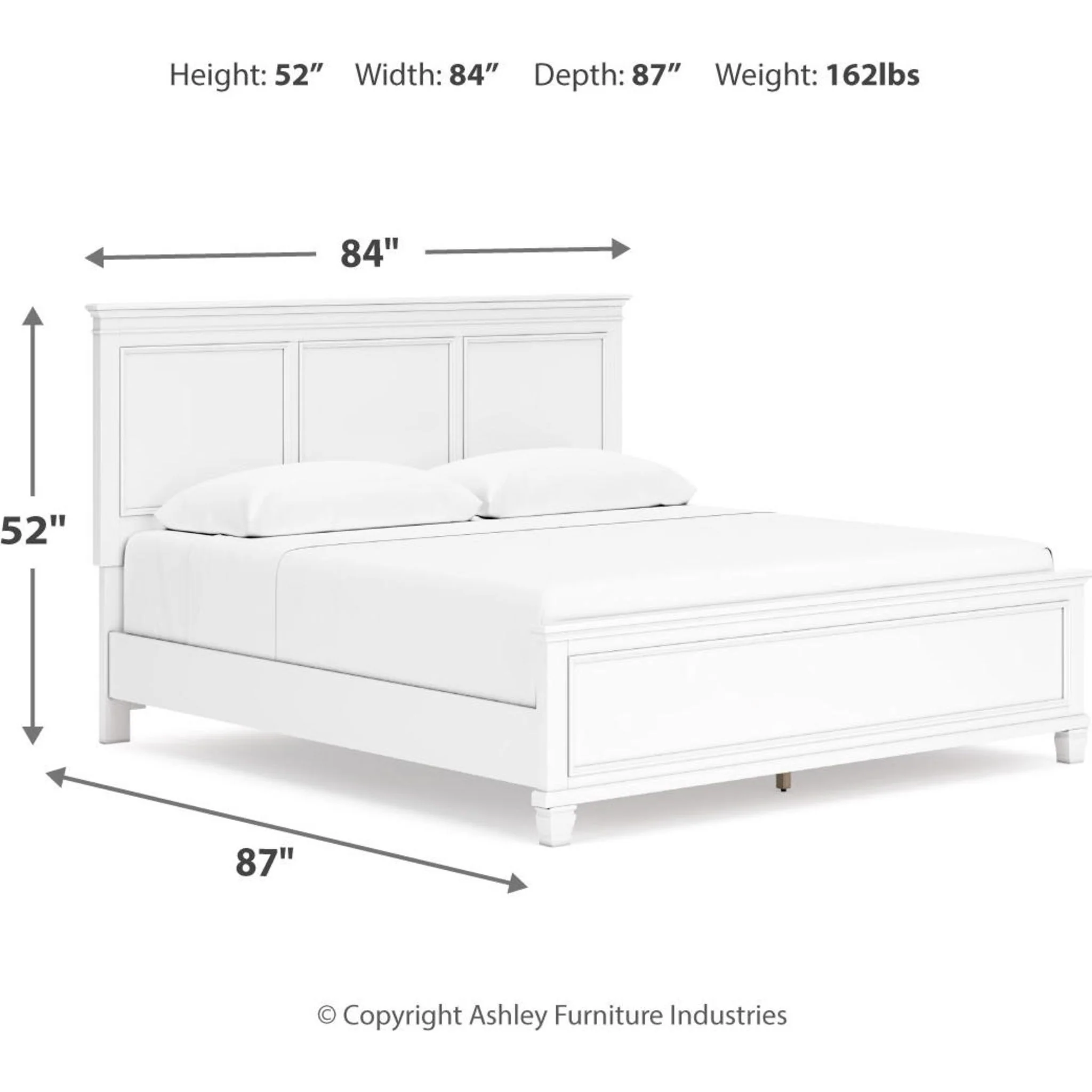 Fortman 5 Piece Panel Bedroom - Image 20