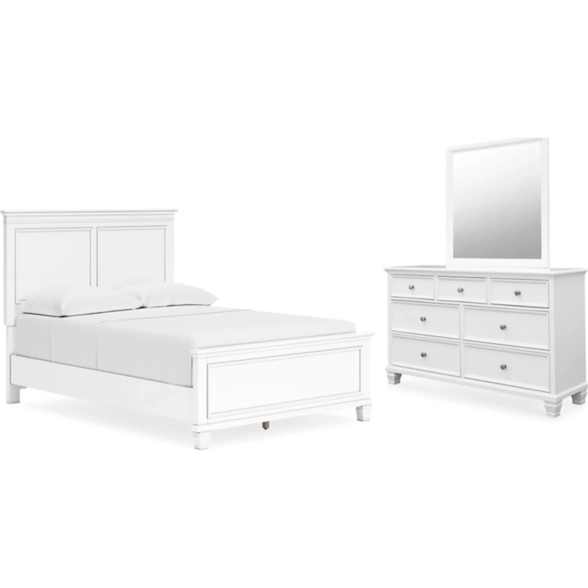 Fortman 5 Piece Panel Bedroom - Image 9
