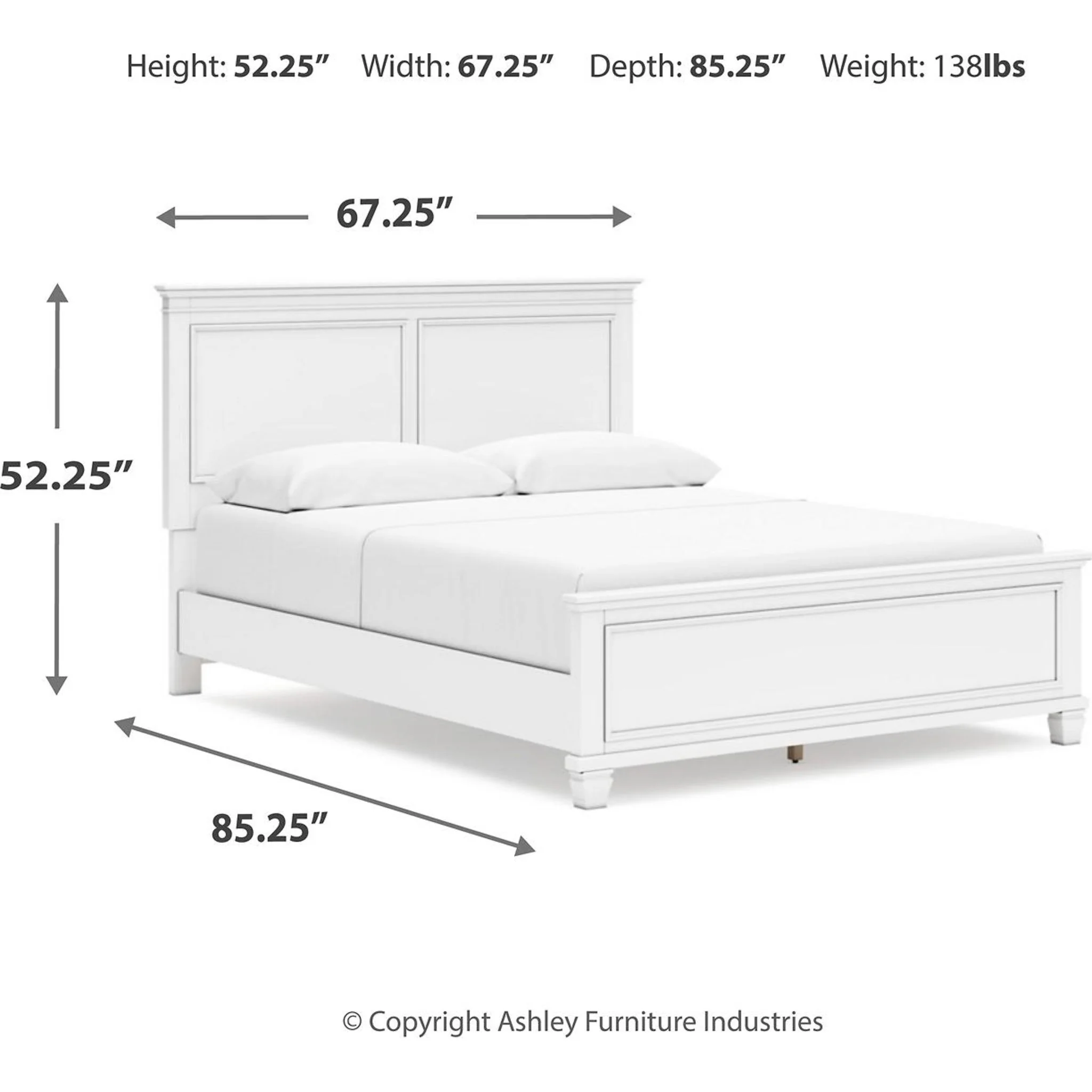 Fortman Panel Bed - Image 12