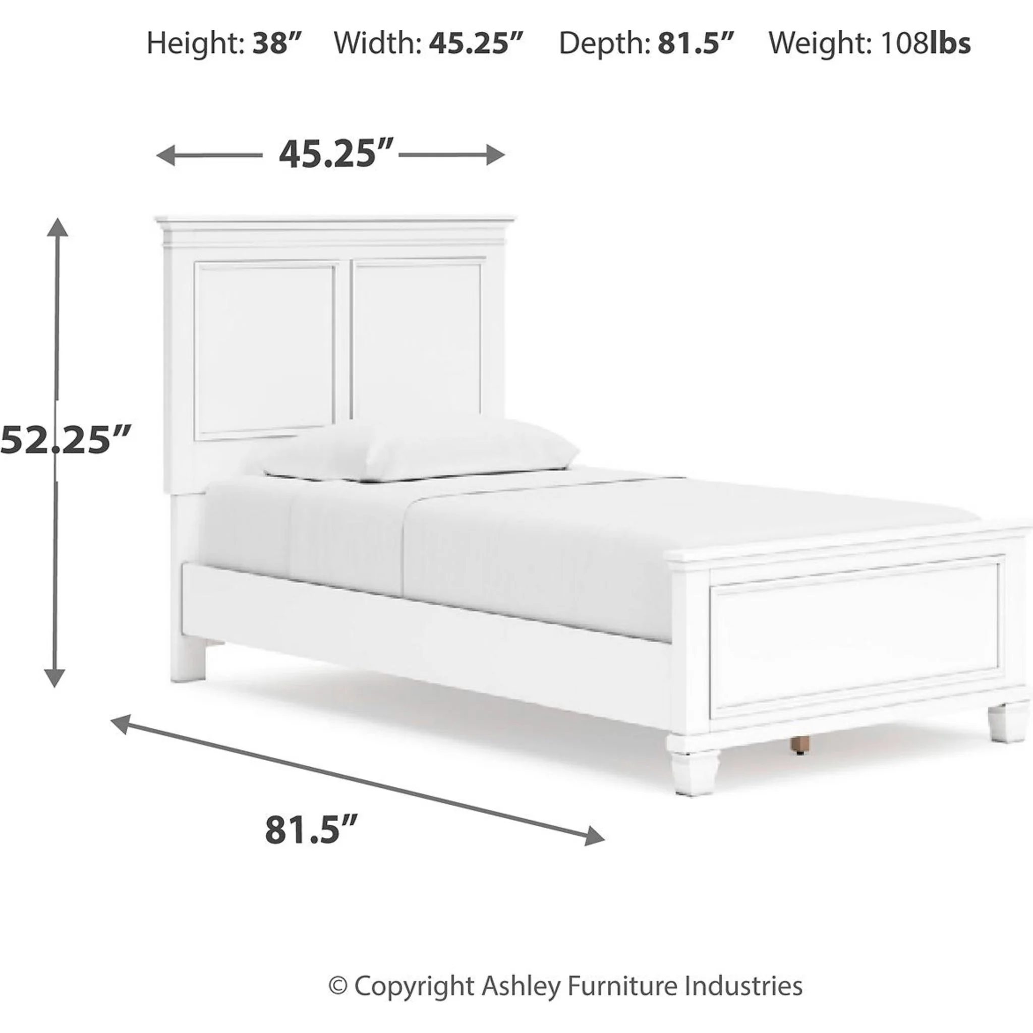 Fortman Panel Bed - Image 18