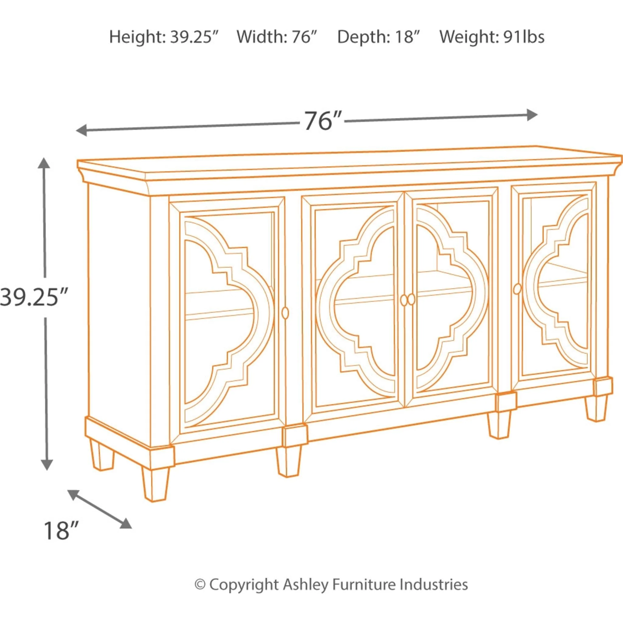 Fossil Ridge Cabinet - Image 4