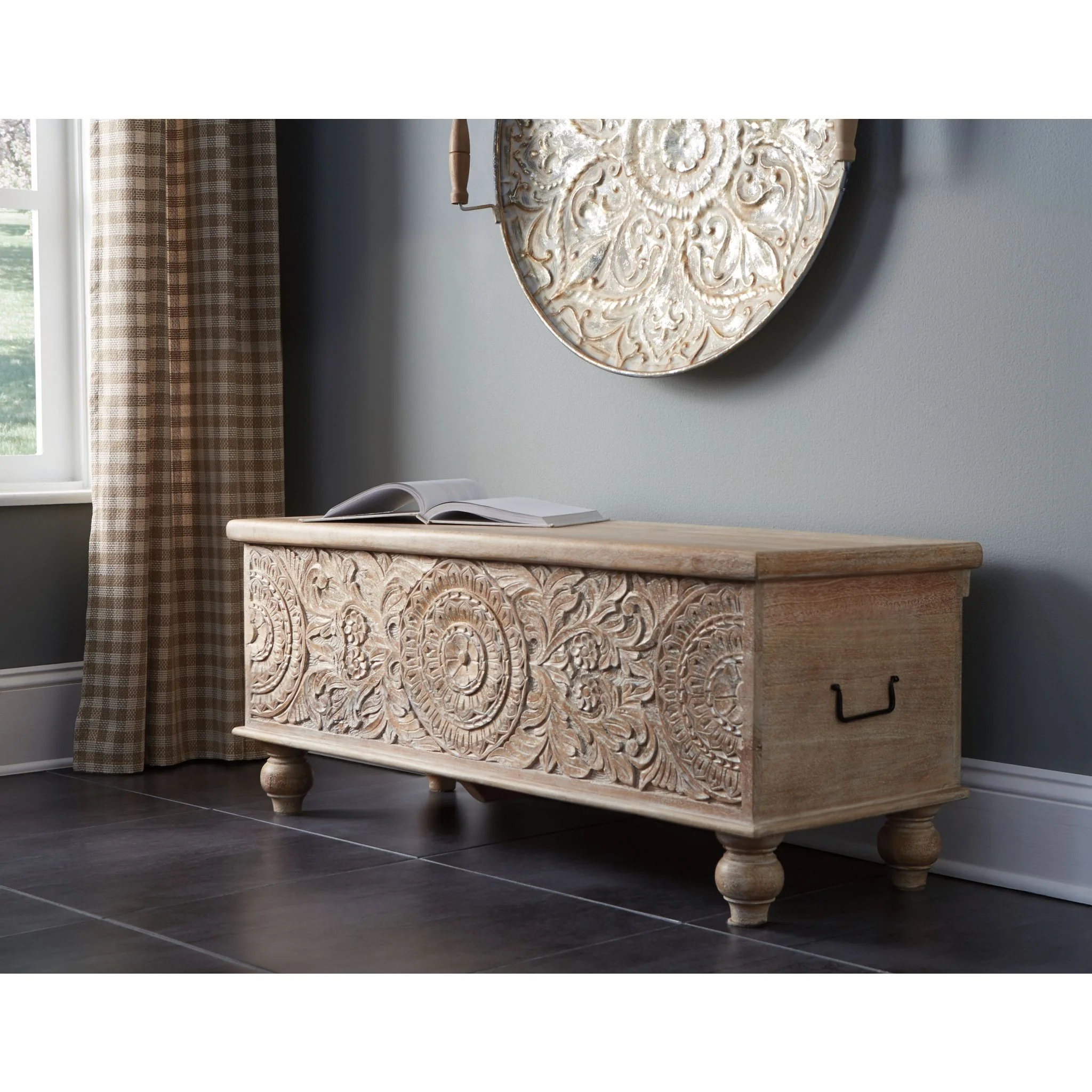 Fossil Ridge Storage Bench - Image 4