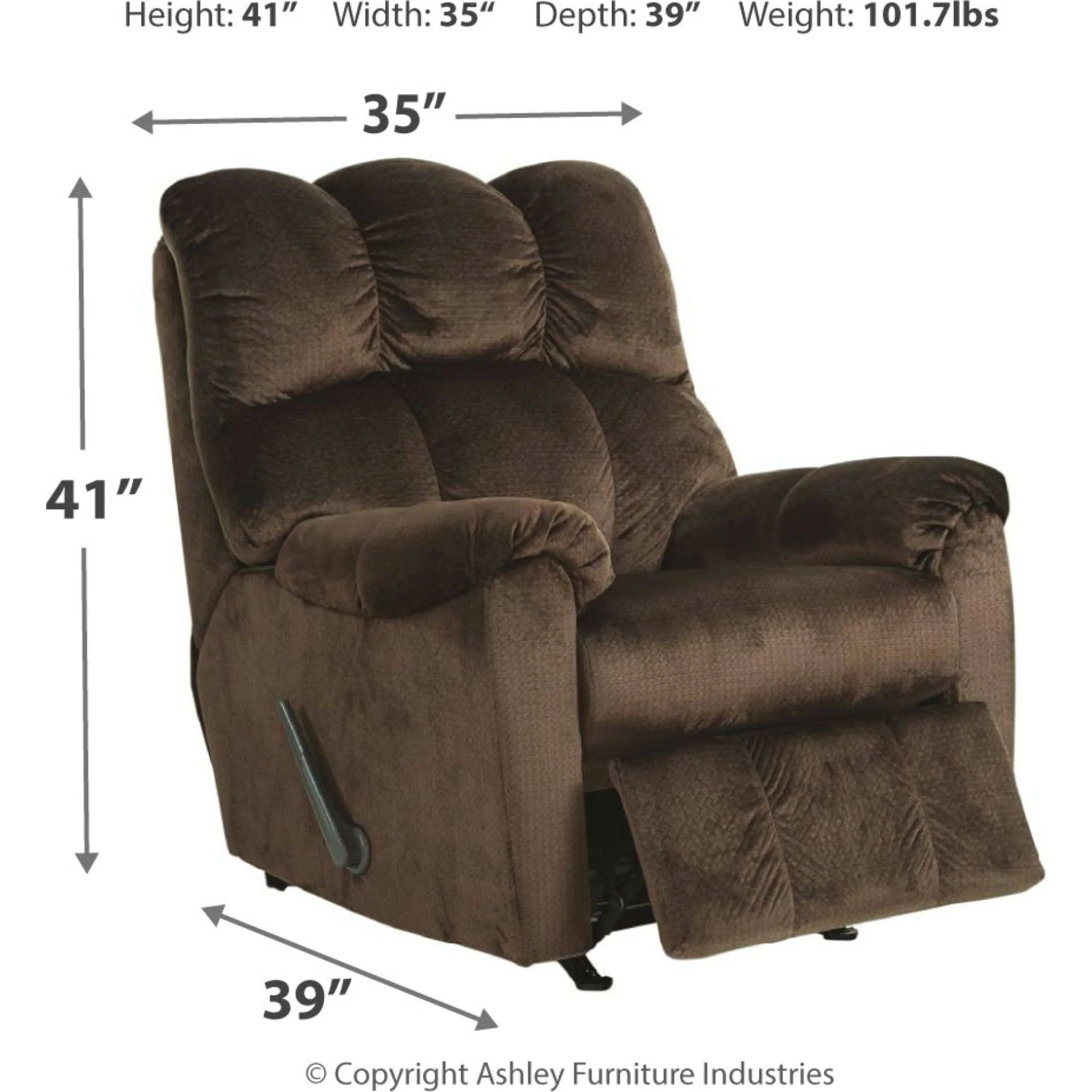 Foxfield Rocker Recliner - Image 4