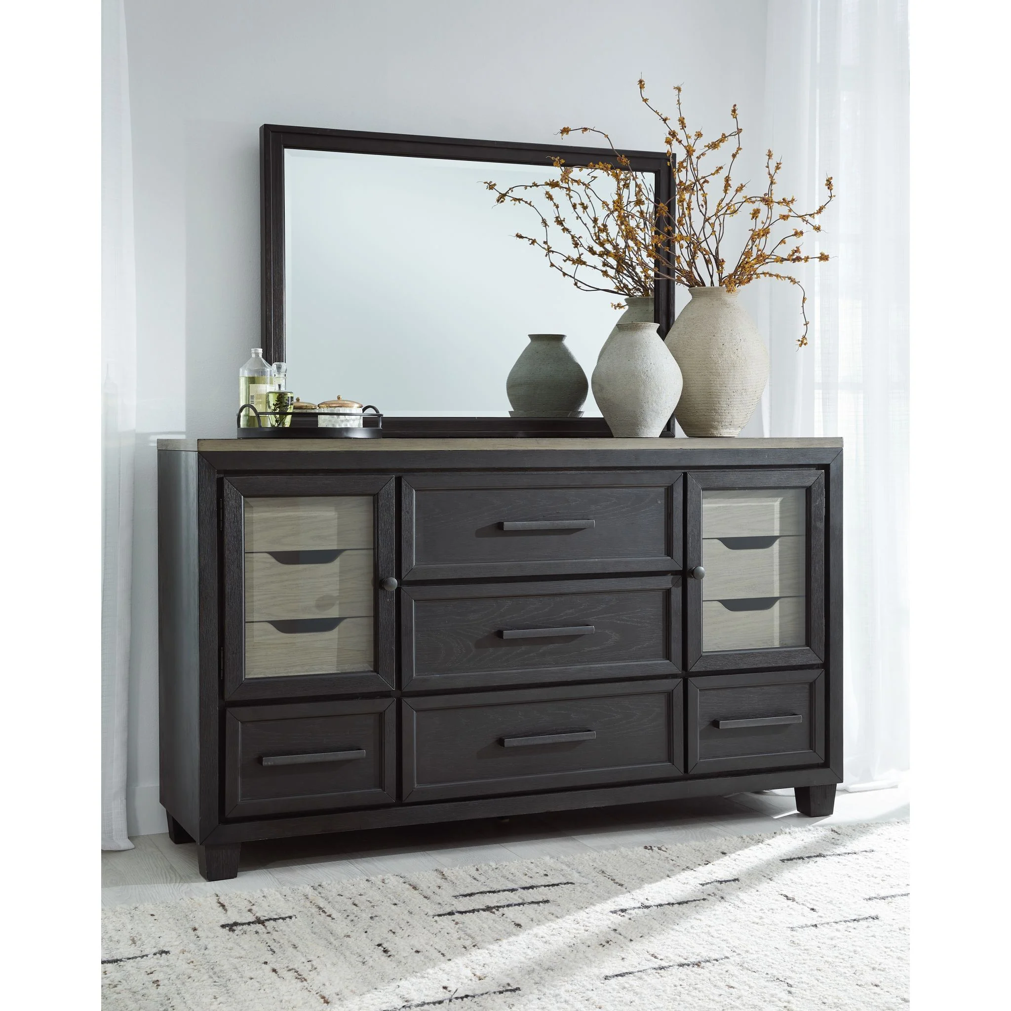 Foyland Dresser and Mirror - Image 2