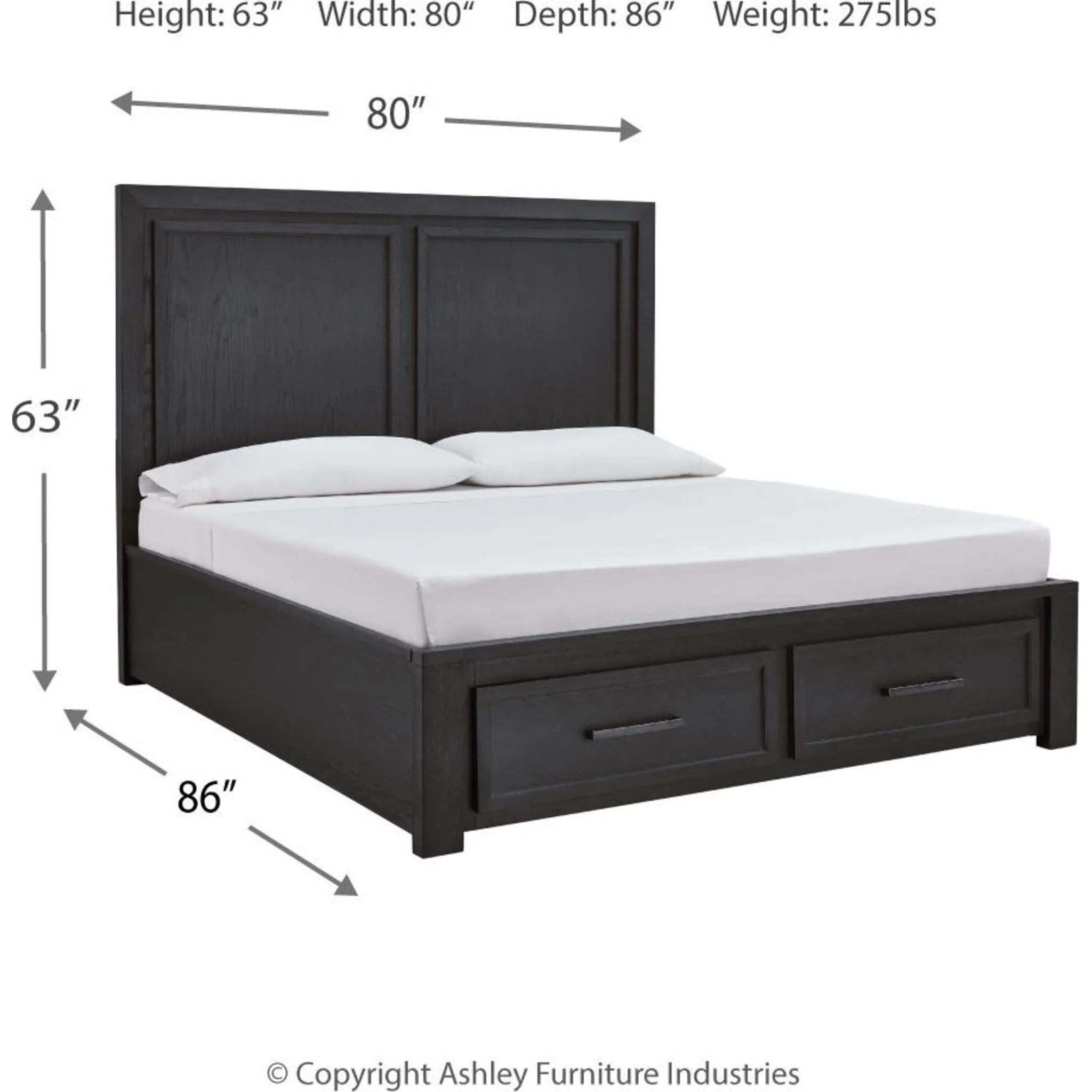 Foyland King Storage Bed - Image 15
