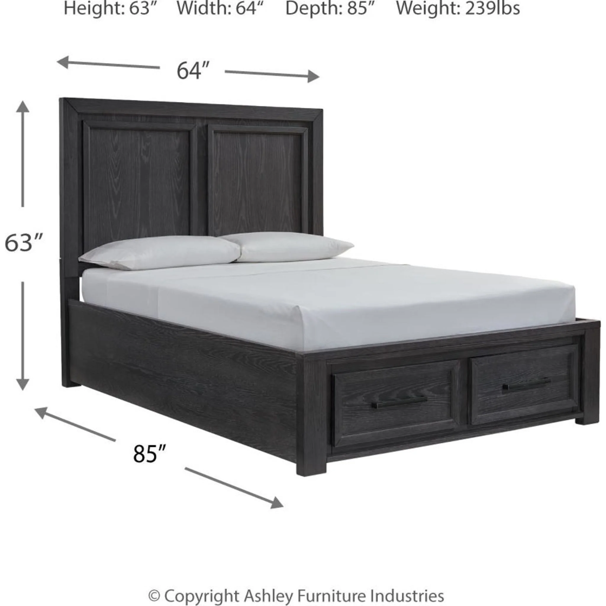 Foyland Queen Storage Bed - Image 20