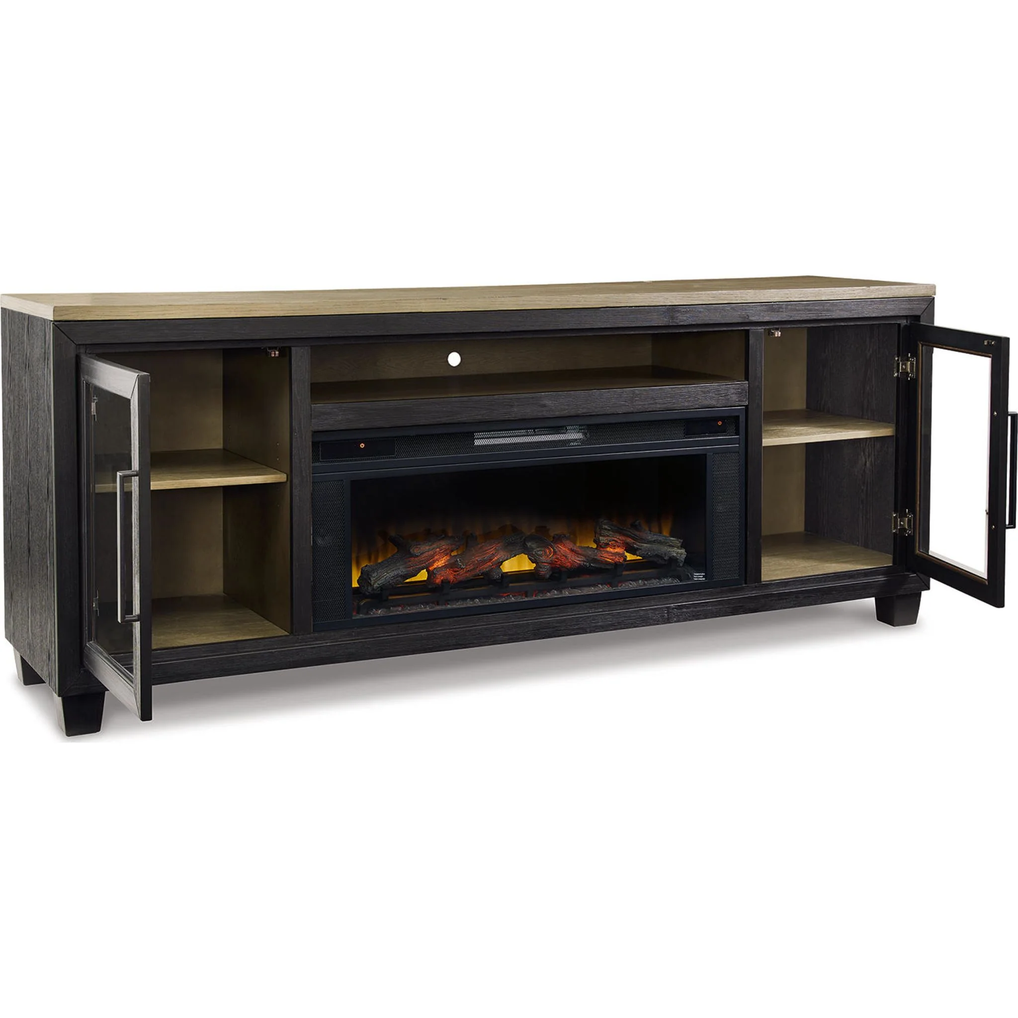 Foyland TV Stand with Fireplace - Image 12