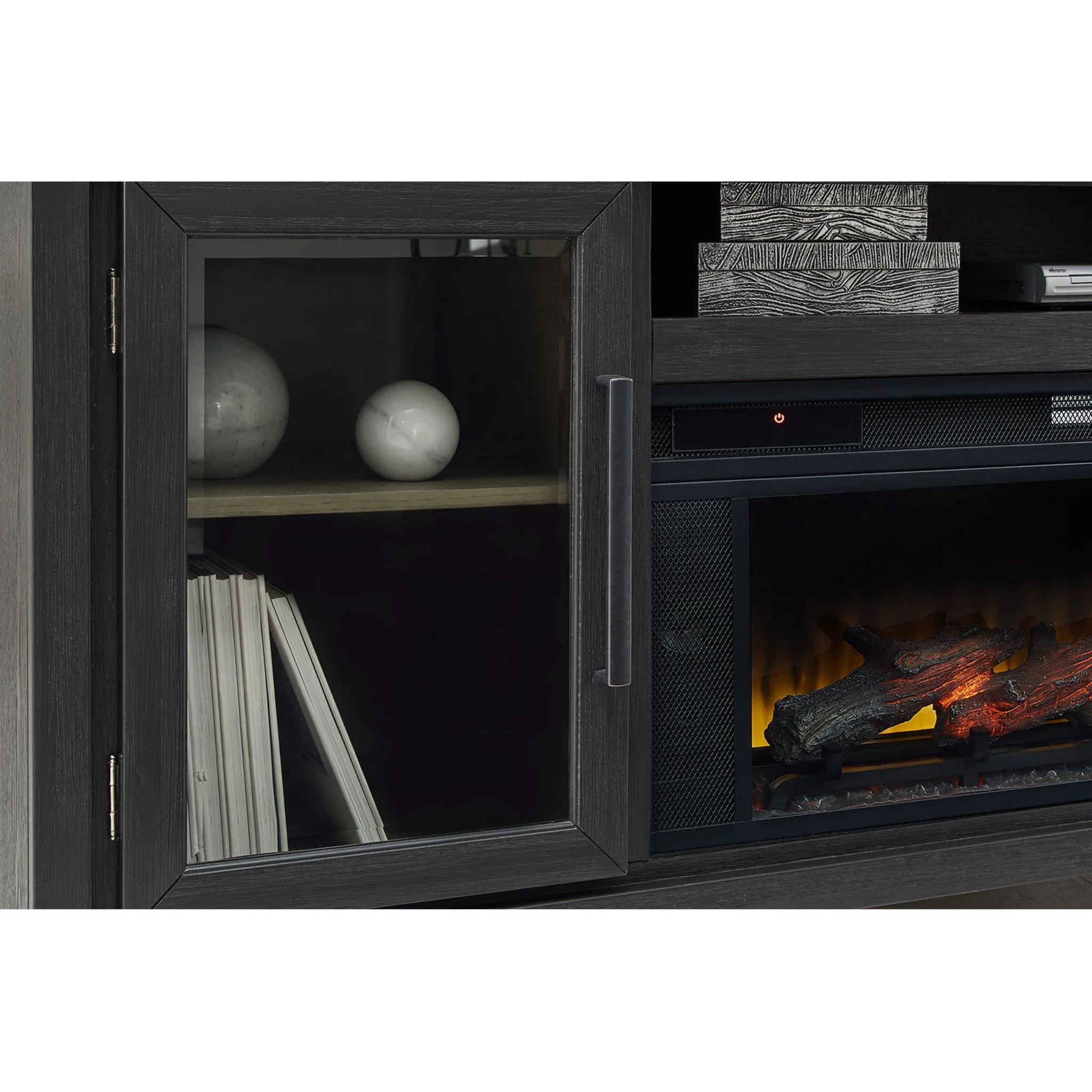 Foyland TV Stand with Fireplace - Image 13