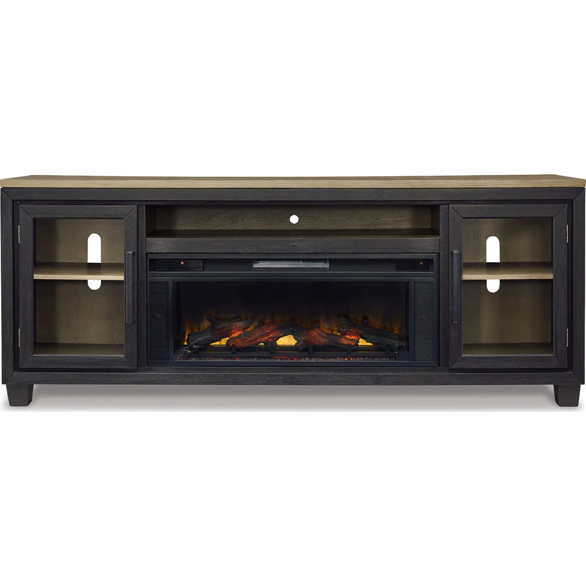 Foyland TV Stand with Fireplace - Image 14