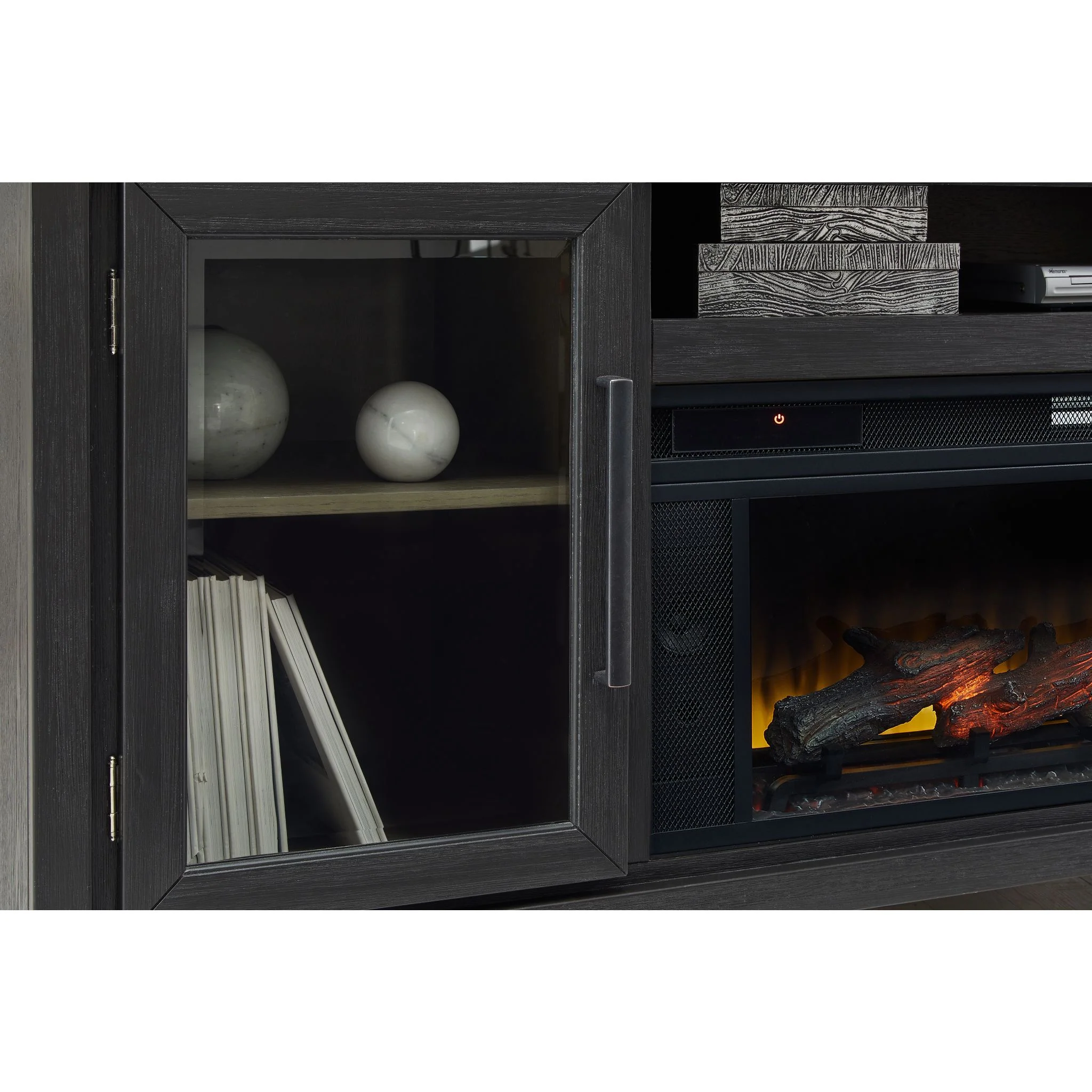 Foyland TV Stand with Fireplace - Image 6
