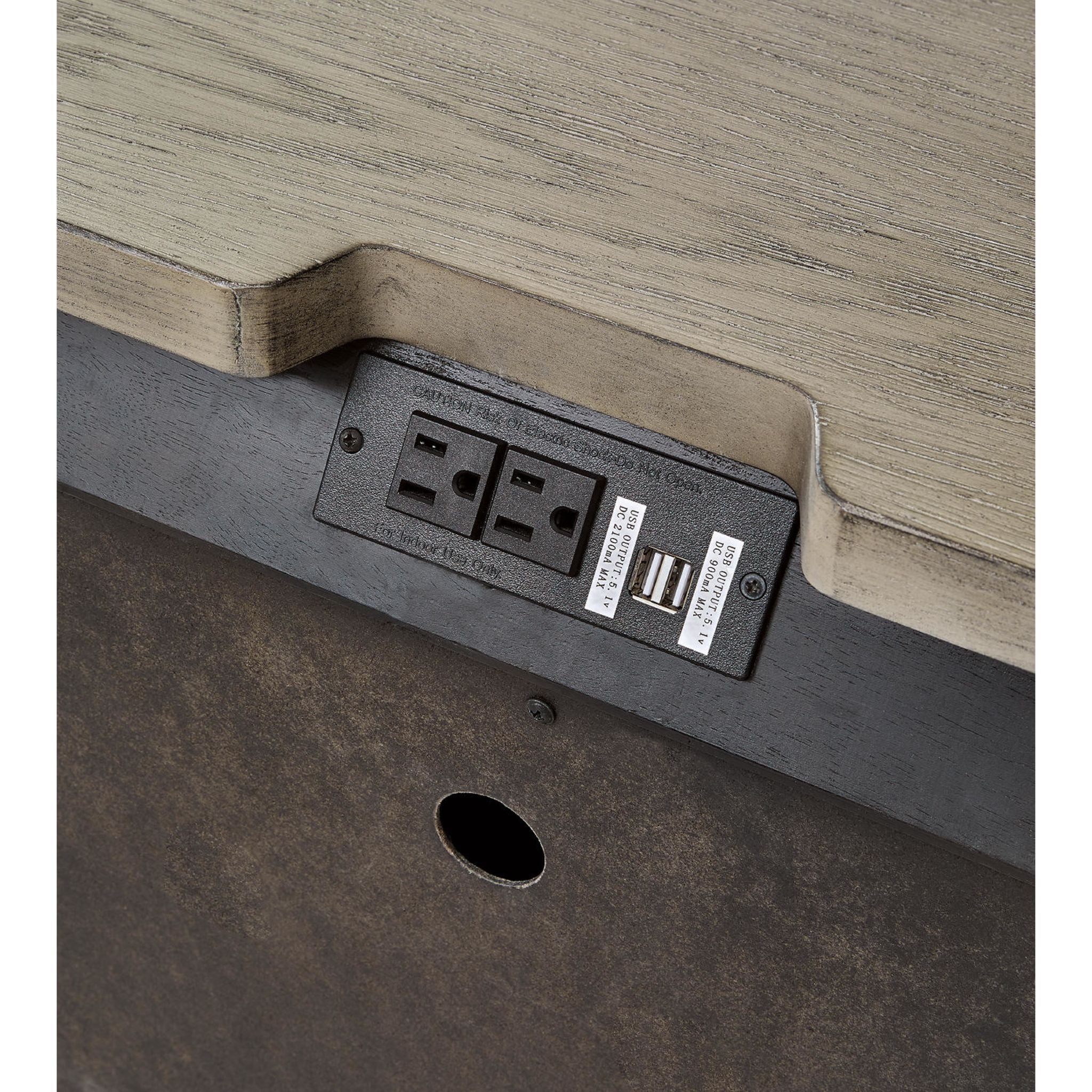 Foyland Two Drawer Nightstand - Image 12